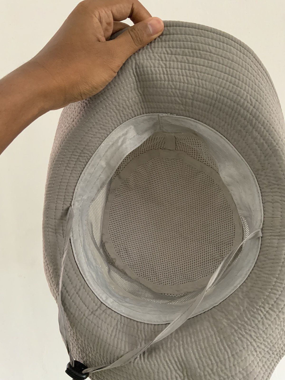 Japanese Brand Outdoors Mesh Sports Bucket Hat Size ONE SIZE - 8 Thumbnail