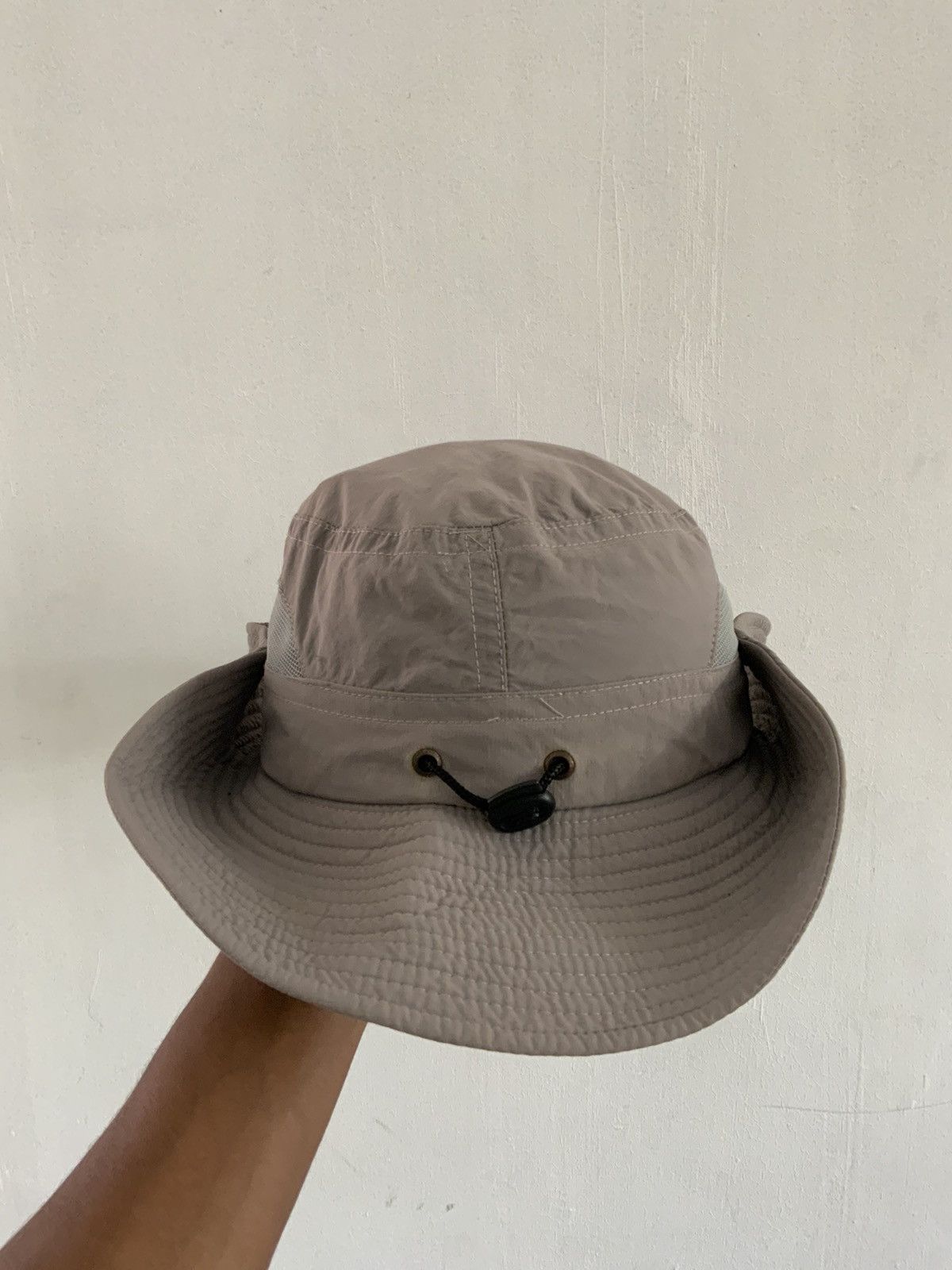 Japanese Brand Outdoors Mesh Sports Bucket Hat Size ONE SIZE - 3 Thumbnail