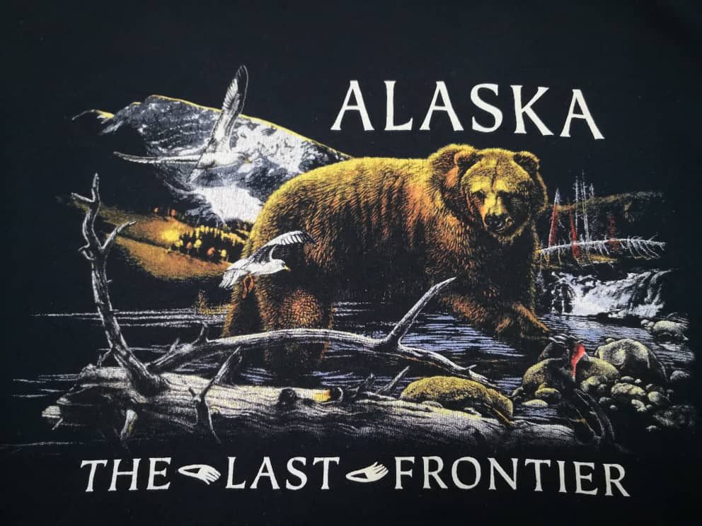 Vintage Vintage Alaska The Last Frontier Size US M / EU 48-50 / 2 - 2 Thumbnail