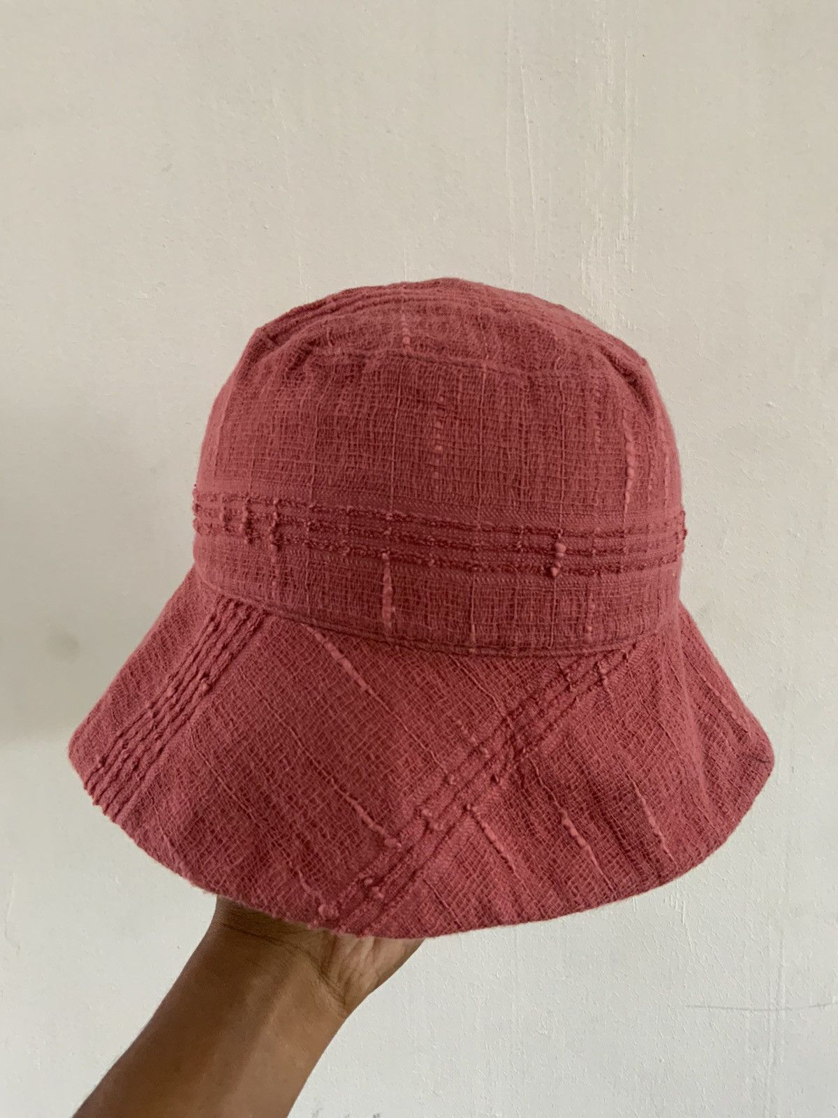 Japanese Brand Vintage Reversible Distressed Style Bucket Hat Size ONE SIZE - 10 Thumbnail
