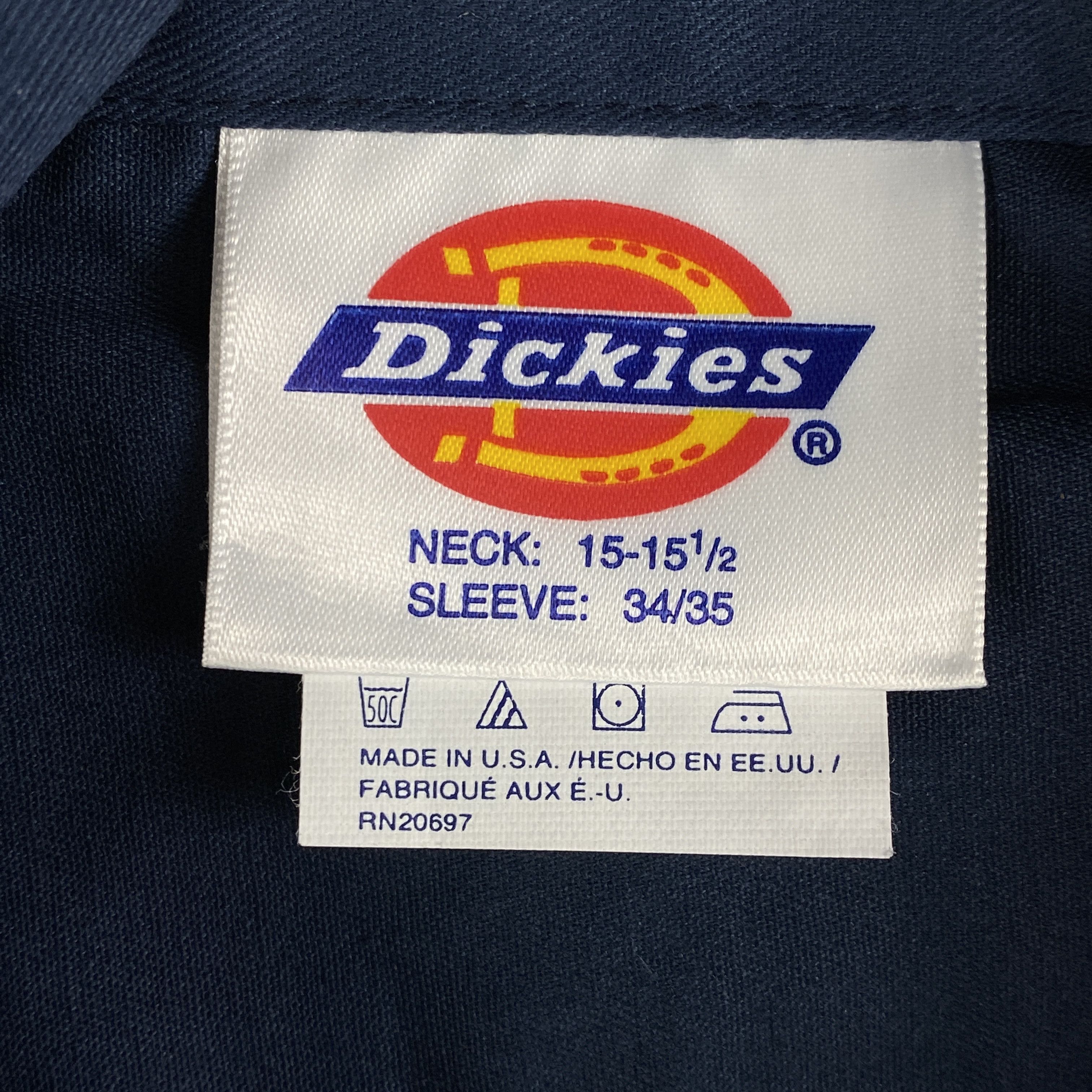 Dickies × Vintage Mens Shirt Long Sleeve Dickies Vintage Size 15-15.5 Size US M / EU 48-50 / 2 - 5 Thumbnail