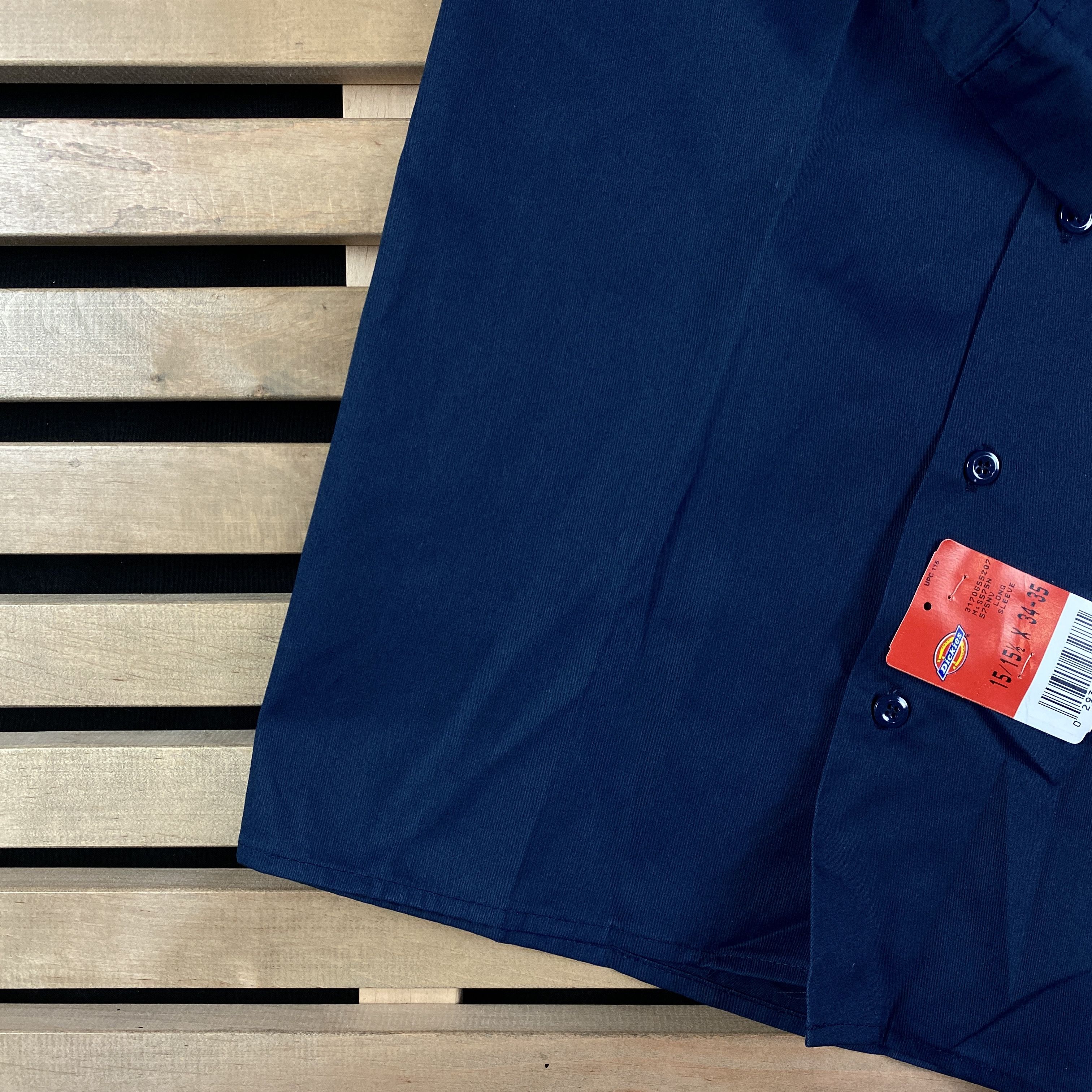 Dickies × Vintage Mens Shirt Long Sleeve Dickies Vintage Size 15-15.5 Size US M / EU 48-50 / 2 - 3 Thumbnail