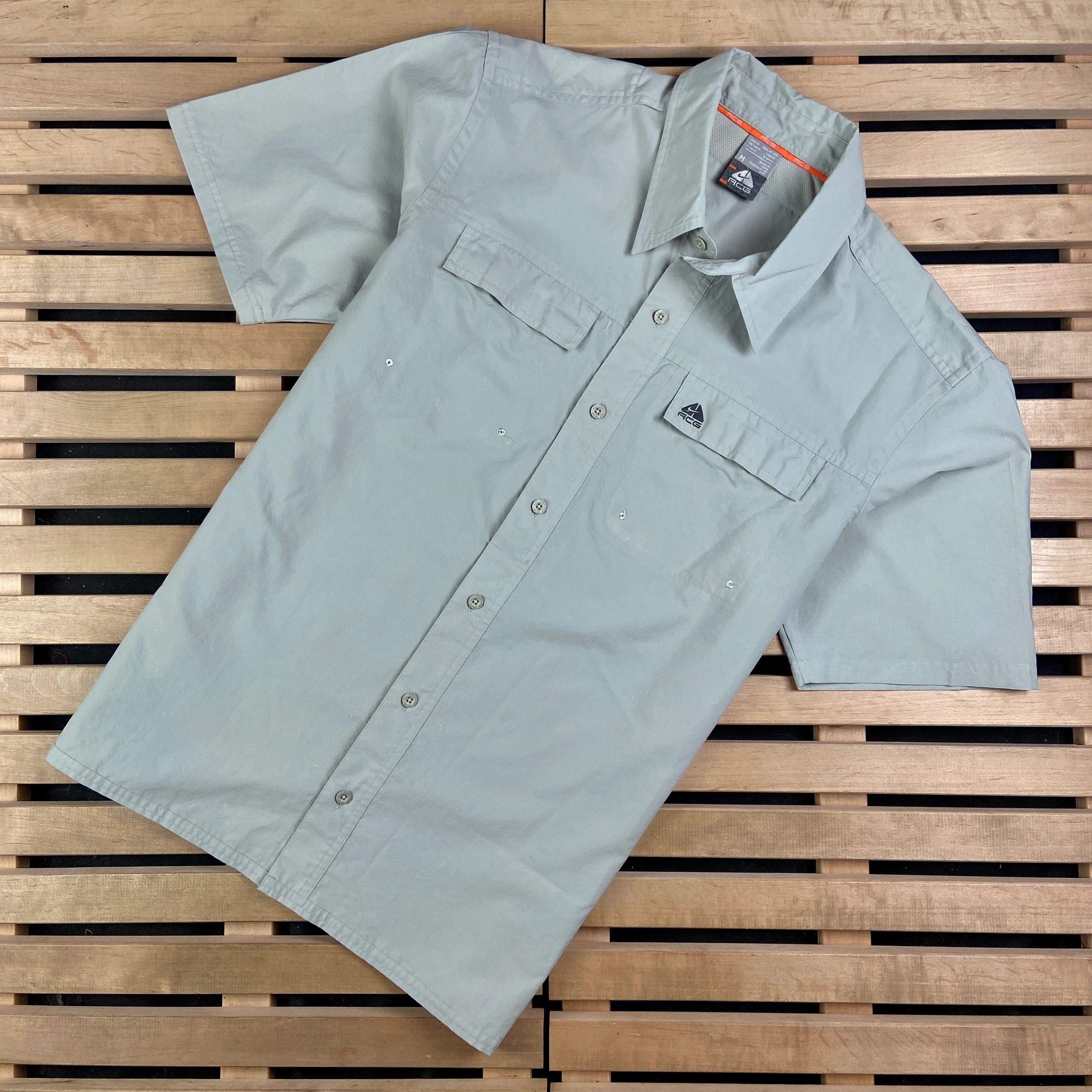 Nike × Nike ACG Mens Shirt Short Sleeve Nike ACG Size M Size US M / EU 48-50 / 2 - 1 Thumbnail