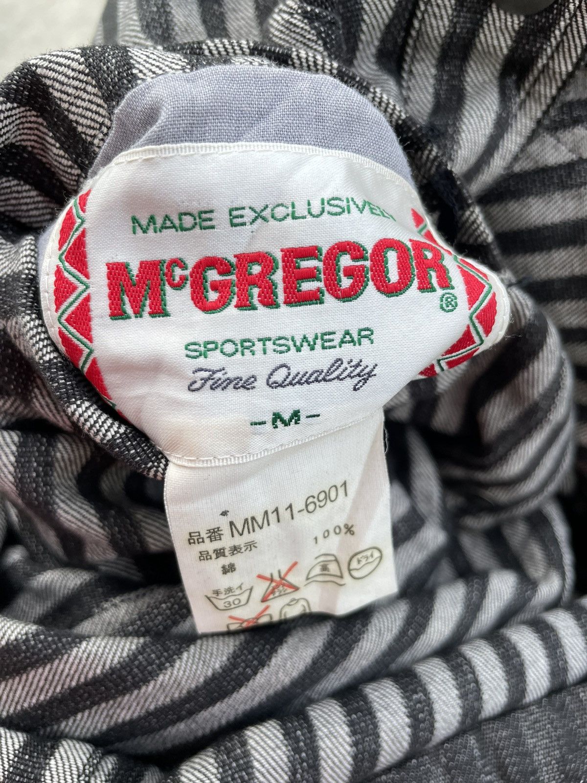 McGregor × Vintage Vintage Mcgregor Sportwears Reversible Stripped Work Jacket Size US M / EU 48-50 / 2 - 17 Thumbnail