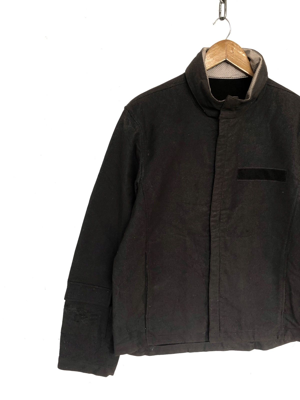PPFM PPFM 🇯🇵 Moleskin Waxed Tactical Anorak Jacket Hood Size US M / EU 48-50 / 2 - 3 Thumbnail