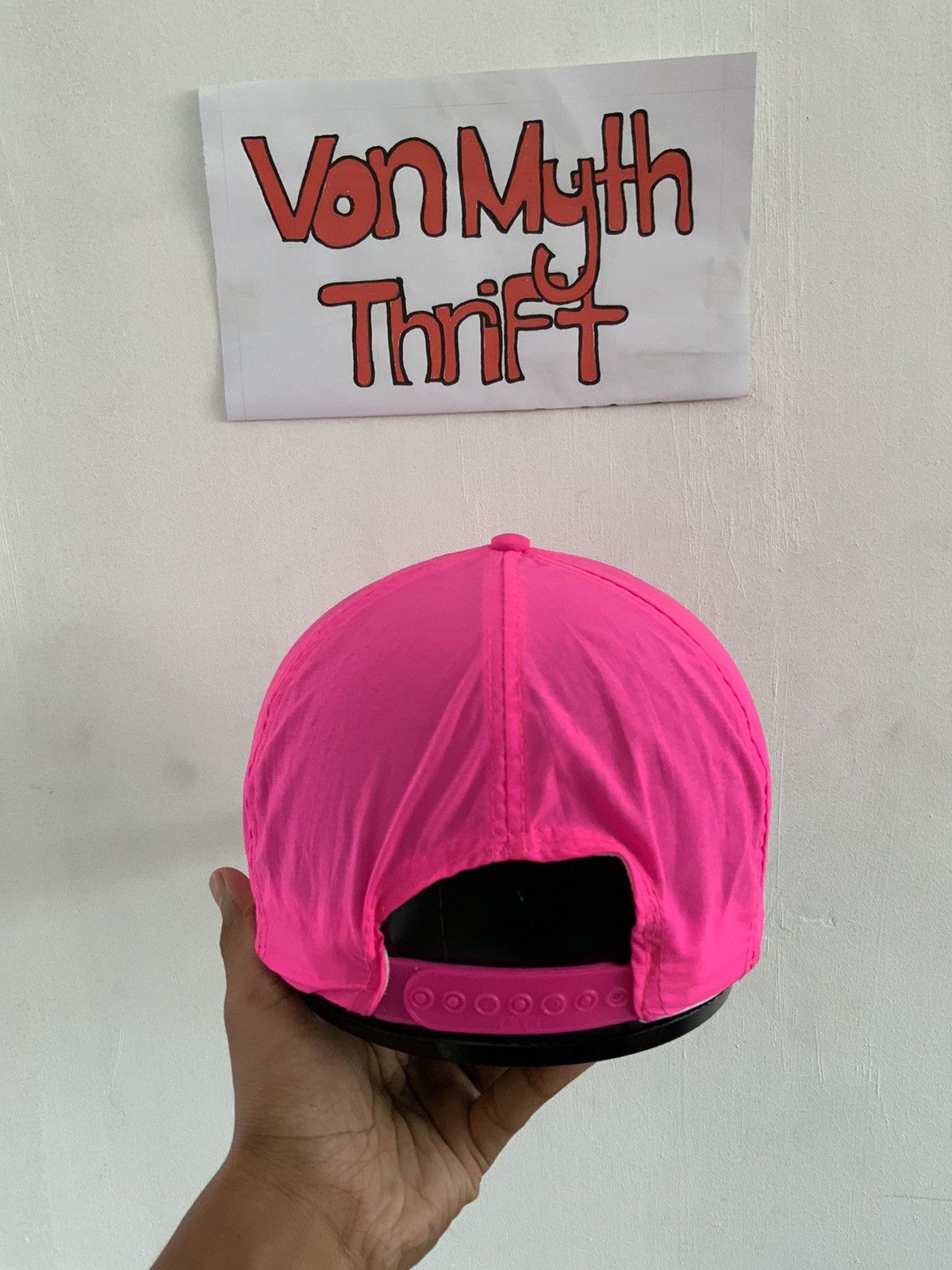 Vintage Vintage South Dakota 1991 Taiwan Roc Nylon Pink Hat Size ONE SIZE - 4 Thumbnail