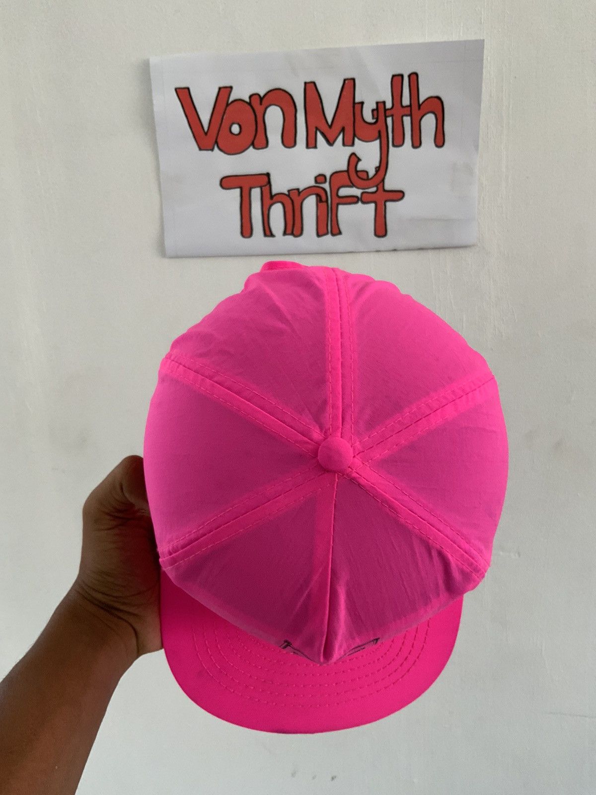 Vintage Vintage South Dakota 1991 Taiwan Roc Nylon Pink Hat Size ONE SIZE - 6 Thumbnail