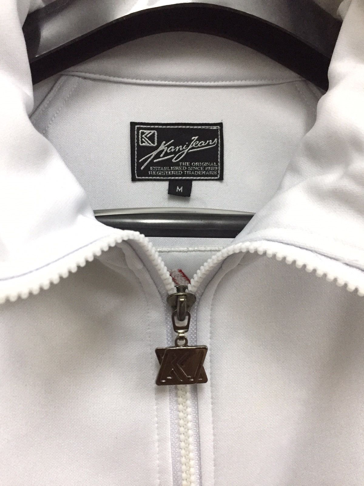 Fubu Vintage 90s Karl Kani HipHop Zipper Sweater Track Top Size US L / EU 52-54 / 3 - 4 Thumbnail