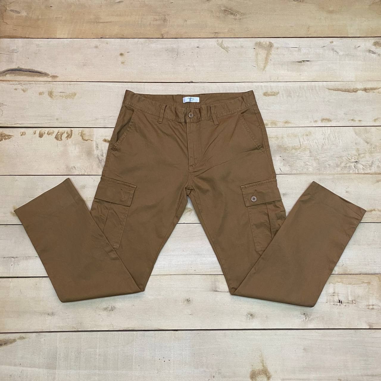 Japanese Brand X357 JAPAN AVAIL SKINNY CARGO PANTS Size US 32 / EU 48 - 3 Thumbnail