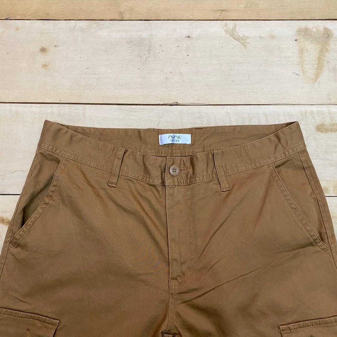 Japanese Brand X357 JAPAN AVAIL SKINNY CARGO PANTS Size US 32 / EU 48 - 4 Thumbnail