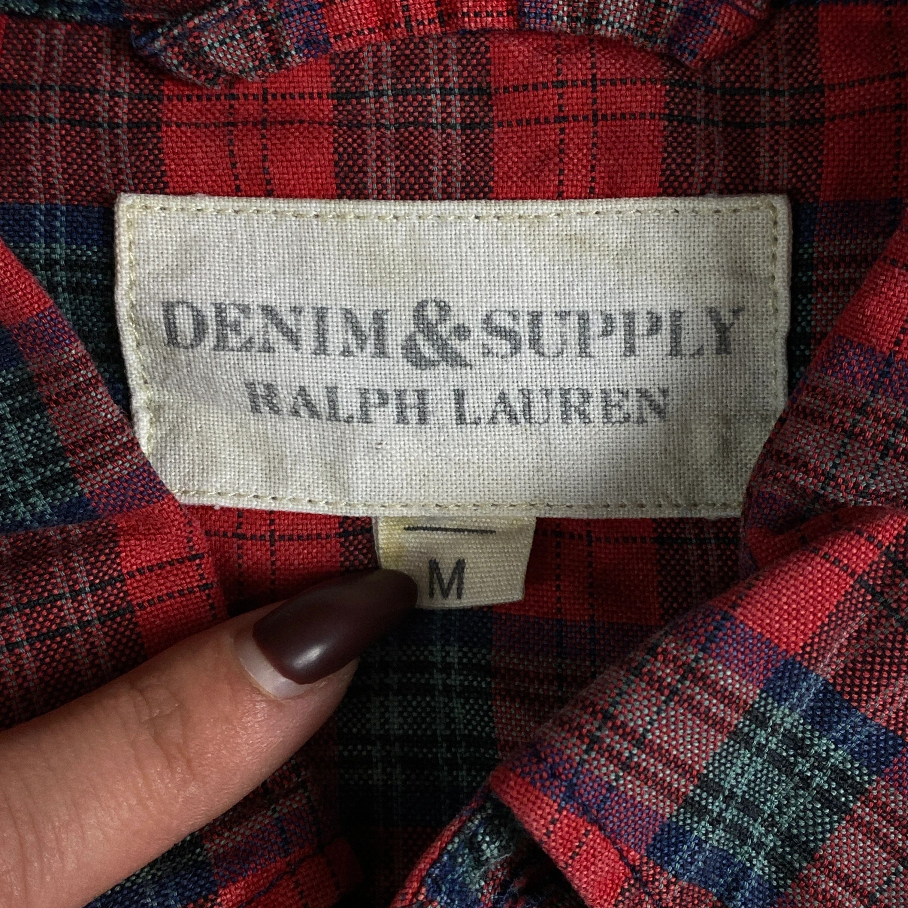 Denim & Supply Ralph Lauren × Ralph Lauren Mens Denim&Supply Ralph Lauren Shirt Long Sleeve Size M Size US M / EU 48-50 / 2 - 4 Thumbnail
