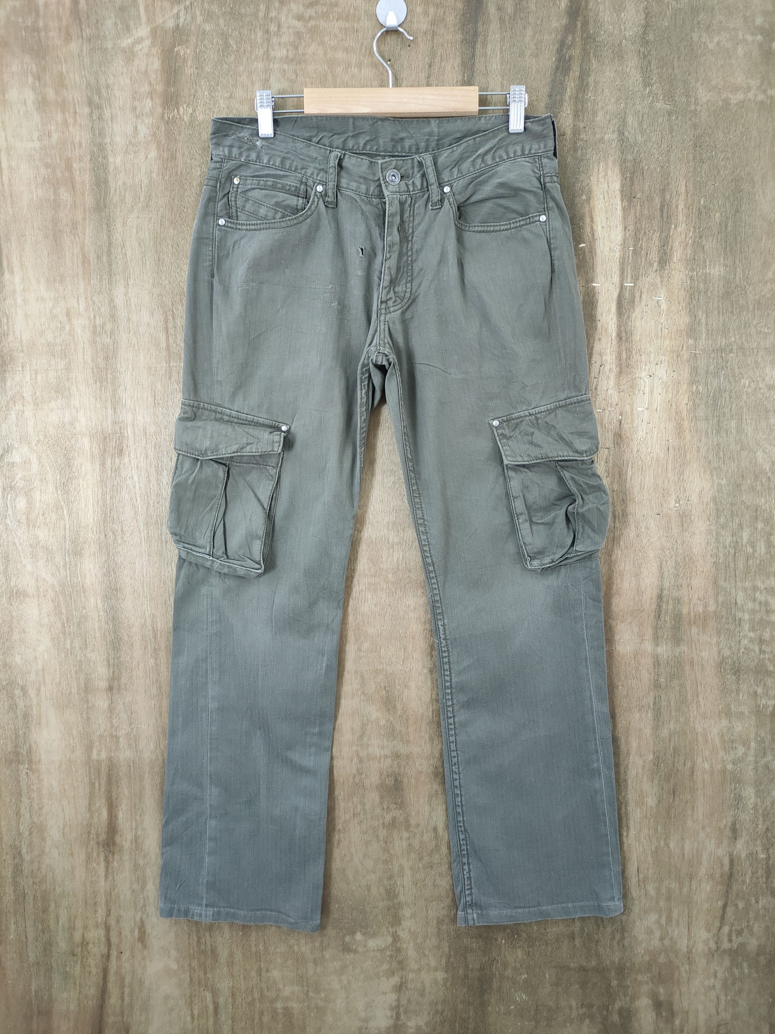 Takeo Kikuchi VINTAGE TAKEO KIKUCHI CARGO PANTS Size US 30 / EU 46 - 1 Thumbnail