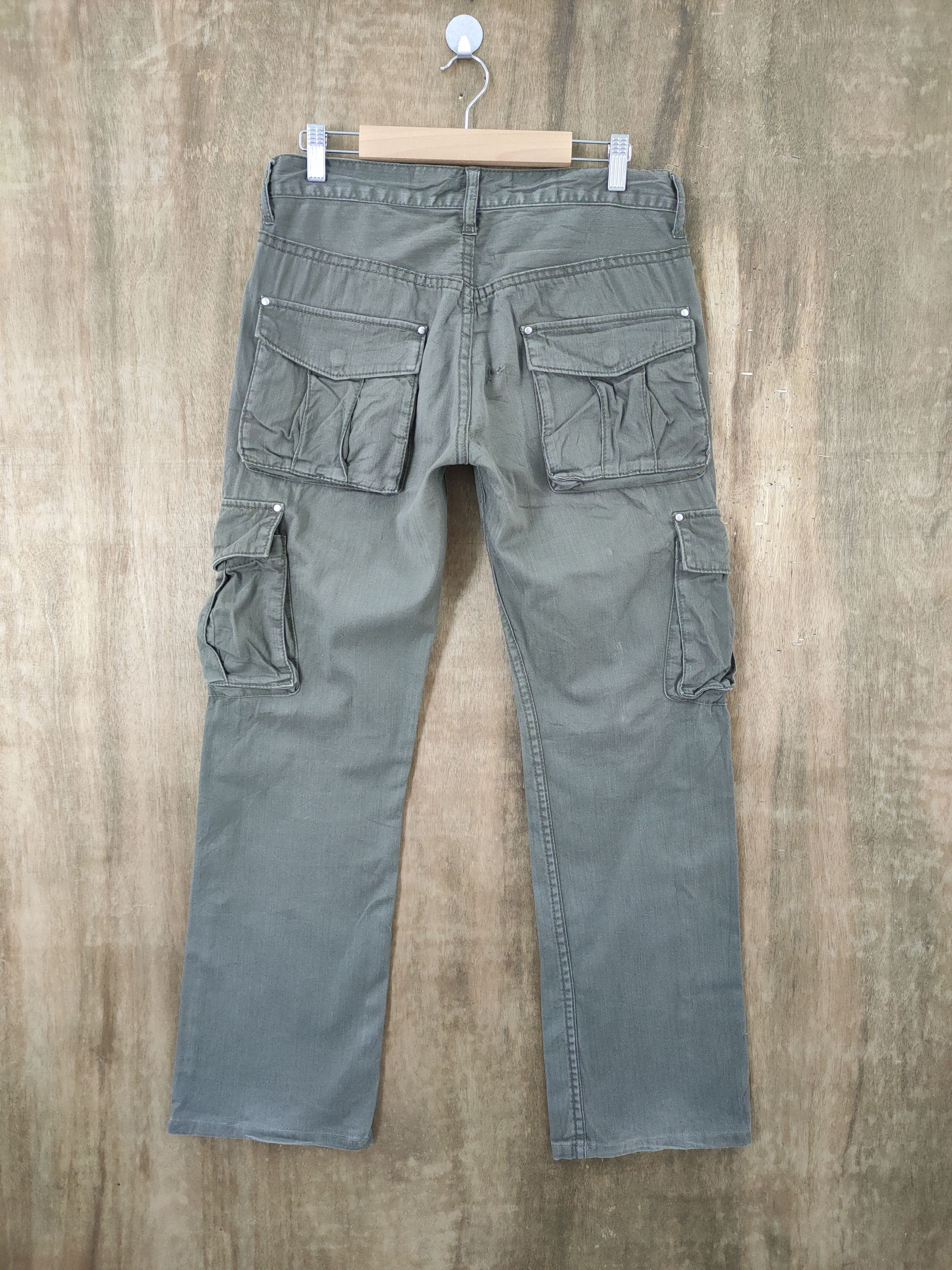 Takeo Kikuchi VINTAGE TAKEO KIKUCHI CARGO PANTS Size US 30 / EU 46 - 4 Thumbnail