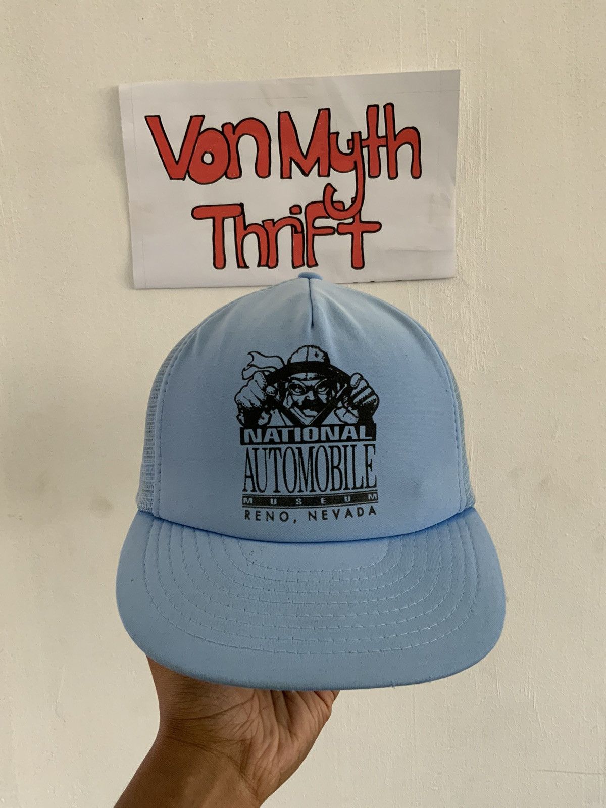 Vintage Vintage National Automobile Museum Trucker Hat Size ONE SIZE - 5 Thumbnail
