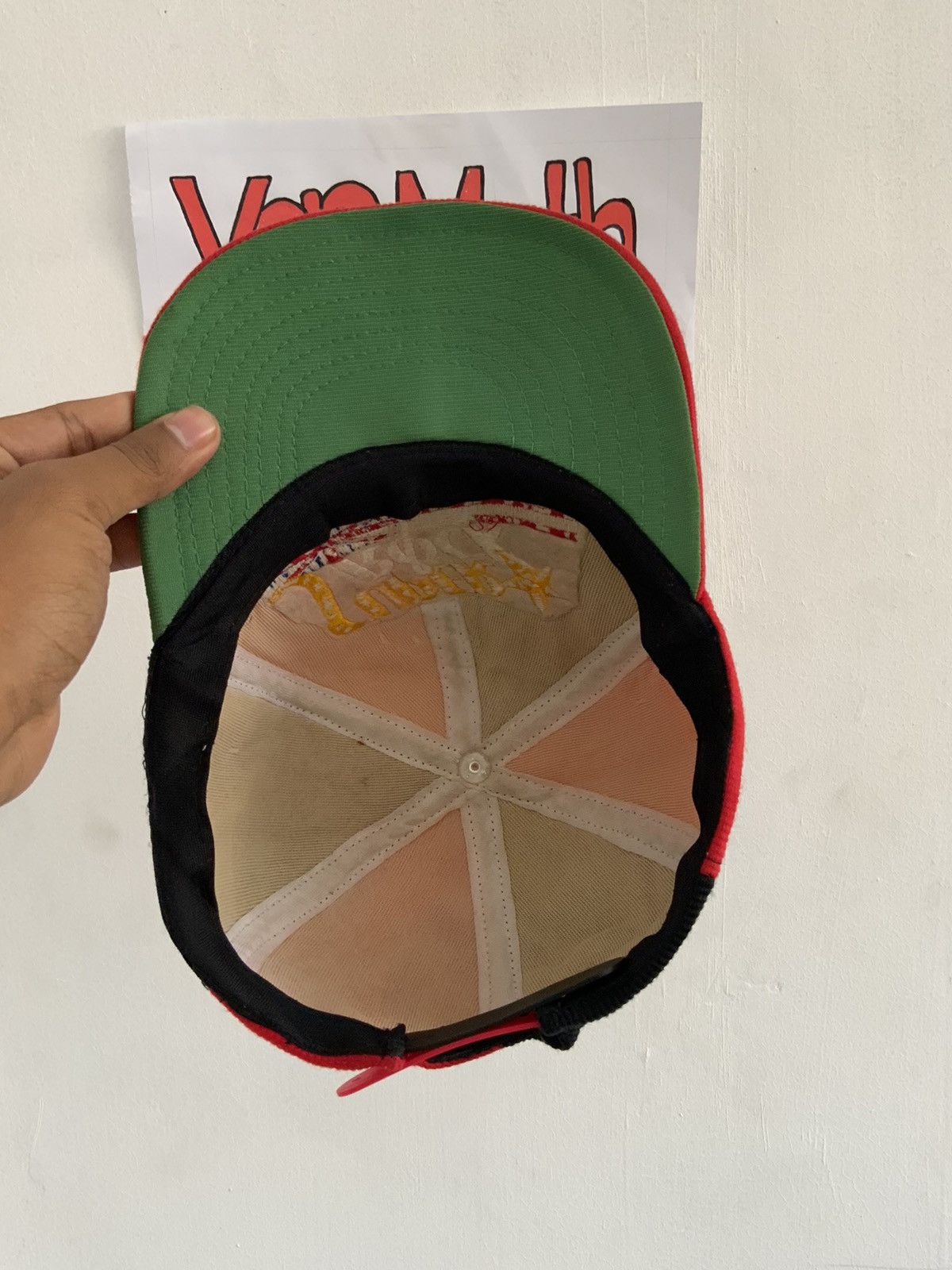 Vintage Vintage Super & Rock Spellout Pinwheel Hat Size ONE SIZE - 7 Thumbnail