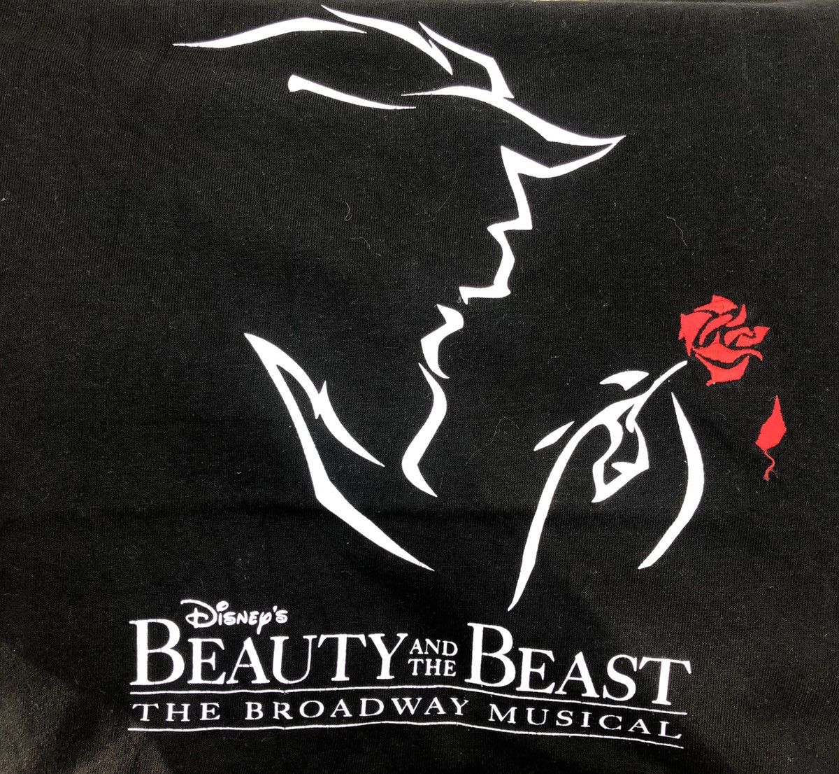 Disney × Vintage Vintage Disney Beauty and The Beast Musical Tour Size US M / EU 48-50 / 2 - 2 Thumbnail
