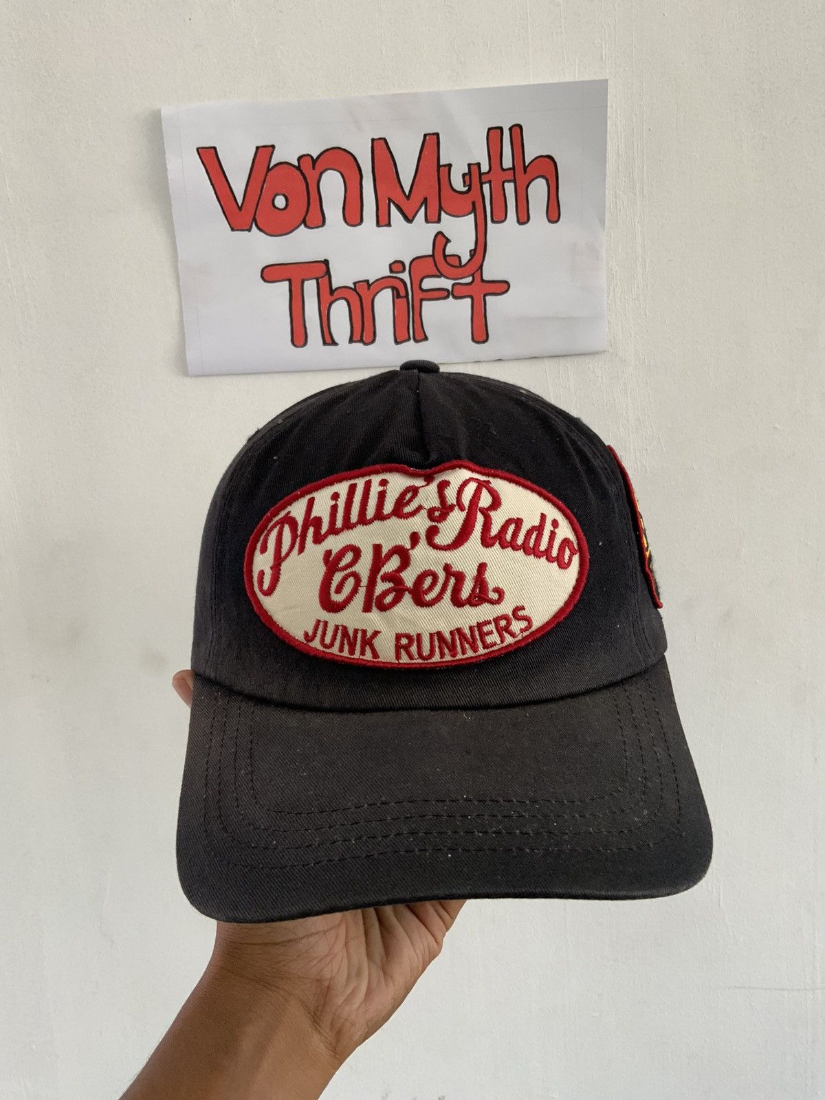 Vintage Phillie’s Radio Junk Runner Big Logo Hat Cap Size ONE SIZE - 1 Thumbnail