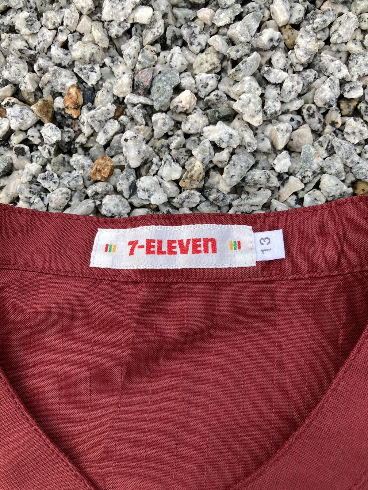 Japanese Brand × Vintage Vintage 7 Eleven Uniform Zipper Shirt Size US L / EU 52-54 / 3 - 4 Thumbnail