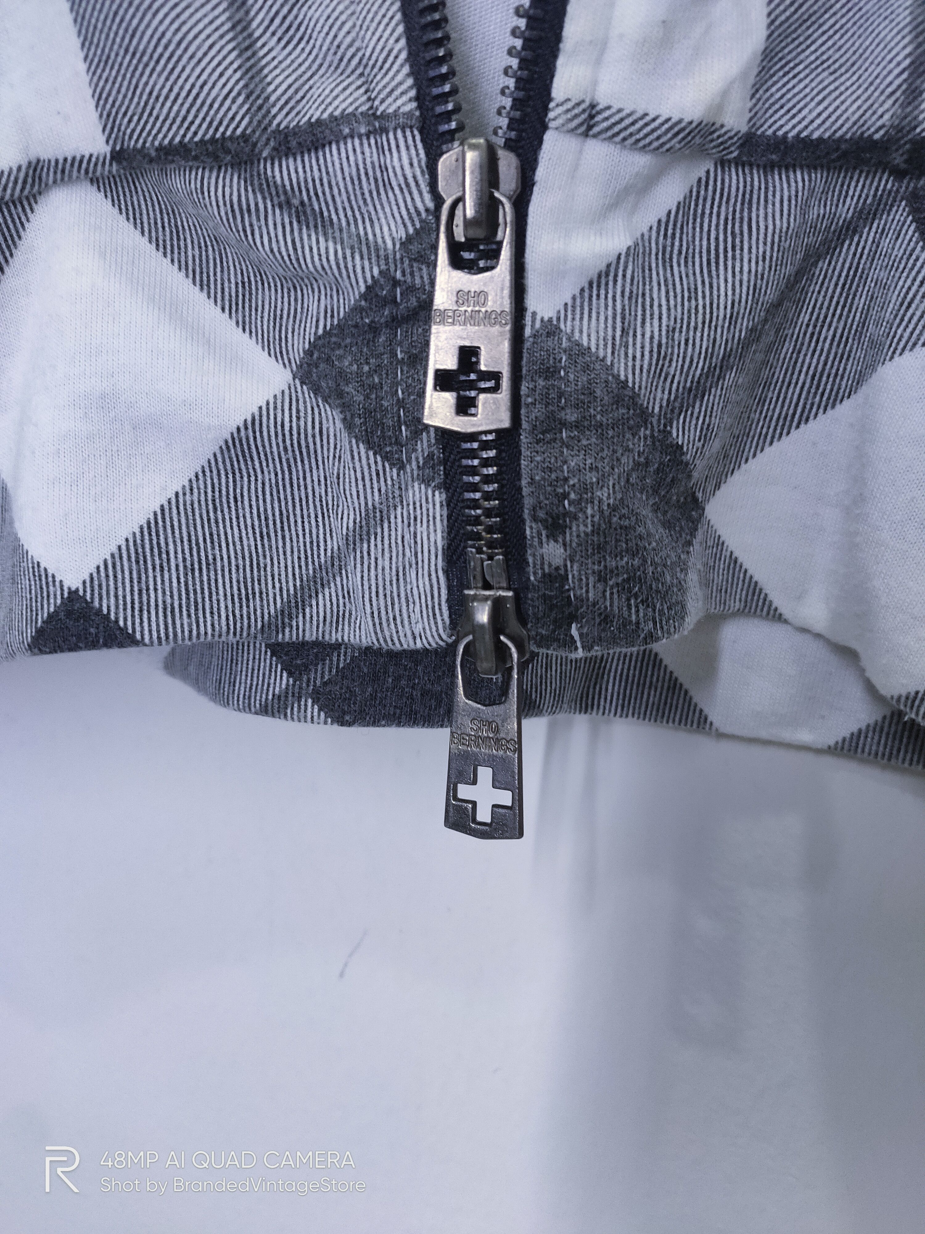 Japanese Brand × VonZipper SHO BERNINGS Tartan Plaid Check Zipper Hoodie Light Jacket Size M / US 6-8 / IT 42-44 - 12 Thumbnail