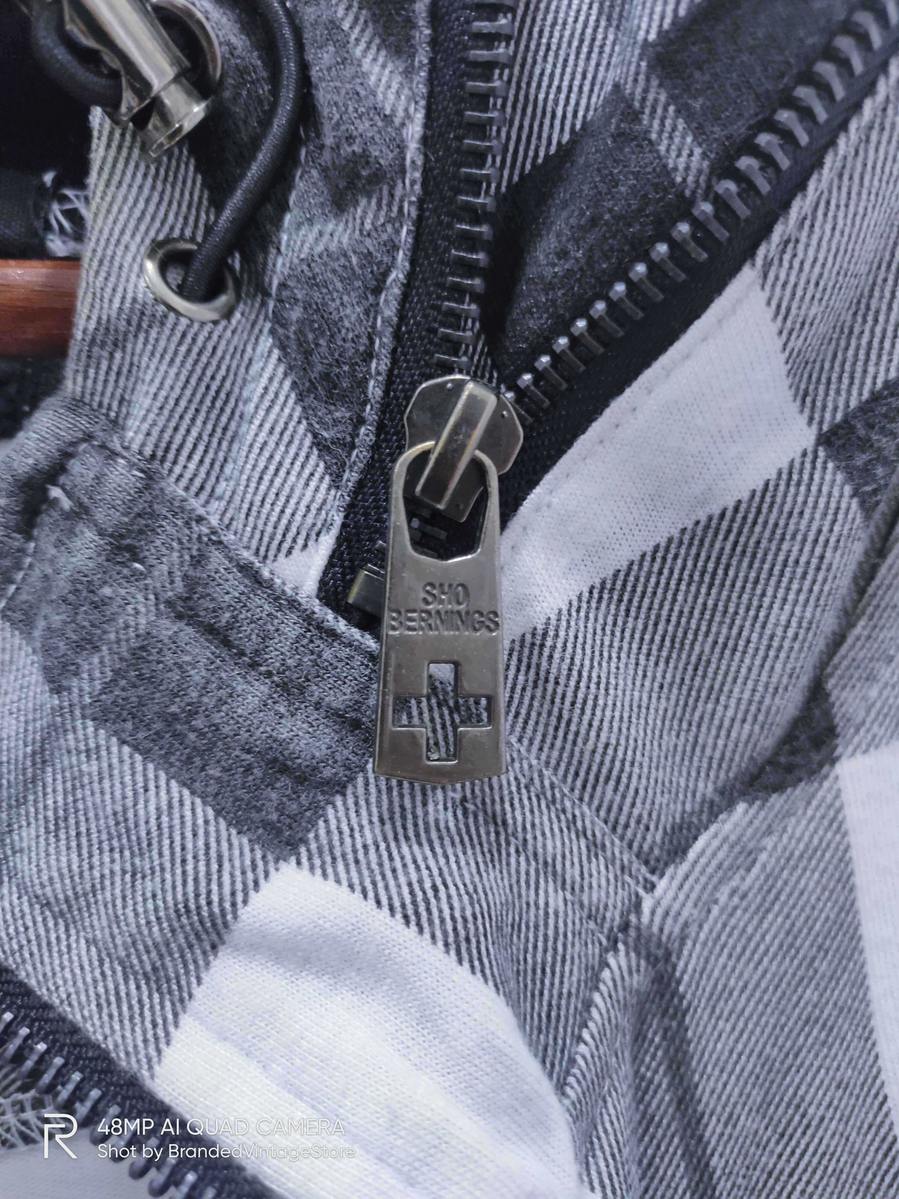 Japanese Brand × VonZipper SHO BERNINGS Tartan Plaid Check Zipper Hoodie Light Jacket Size M / US 6-8 / IT 42-44 - 17 Thumbnail