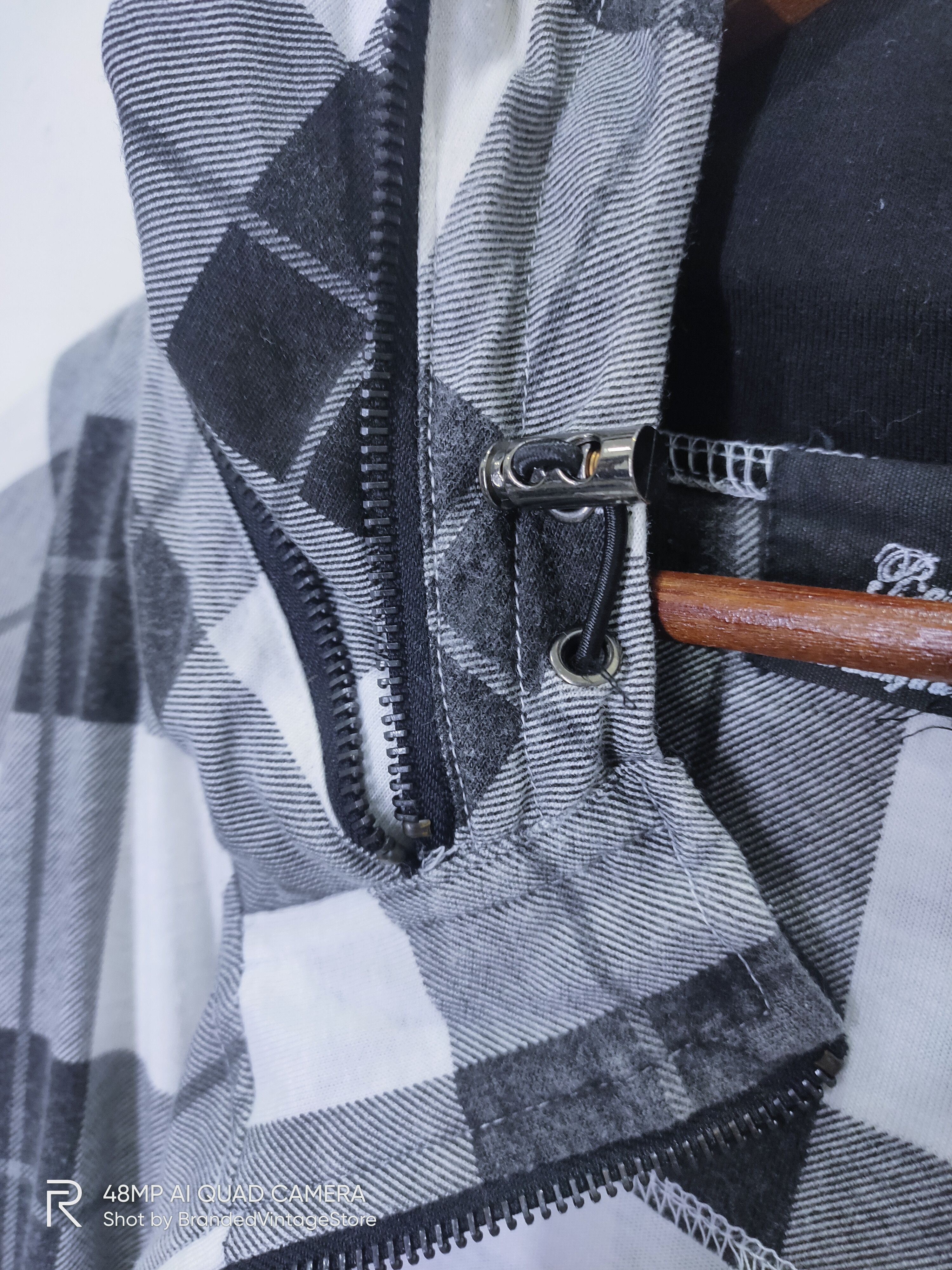 Japanese Brand × VonZipper SHO BERNINGS Tartan Plaid Check Zipper Hoodie Light Jacket Size M / US 6-8 / IT 42-44 - 15 Thumbnail