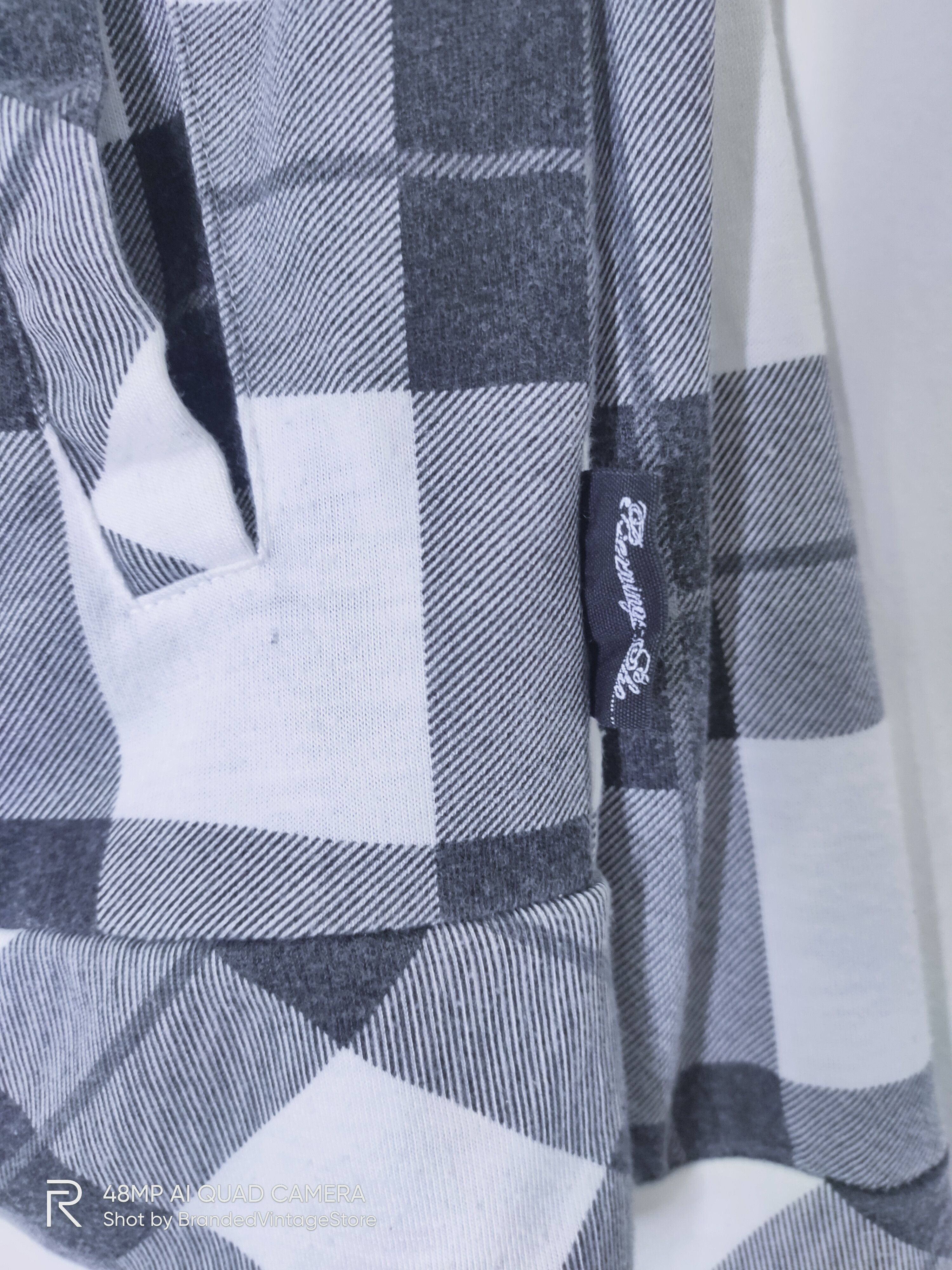 Japanese Brand × VonZipper SHO BERNINGS Tartan Plaid Check Zipper Hoodie Light Jacket Size M / US 6-8 / IT 42-44 - 13 Thumbnail