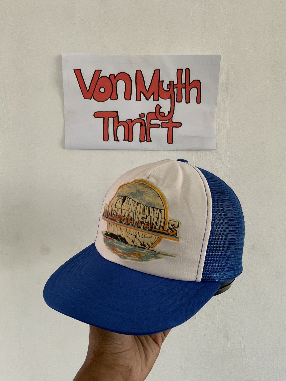 Vintage Vintage Niagara Falls Trucker Hat Size ONE SIZE - 2 Thumbnail