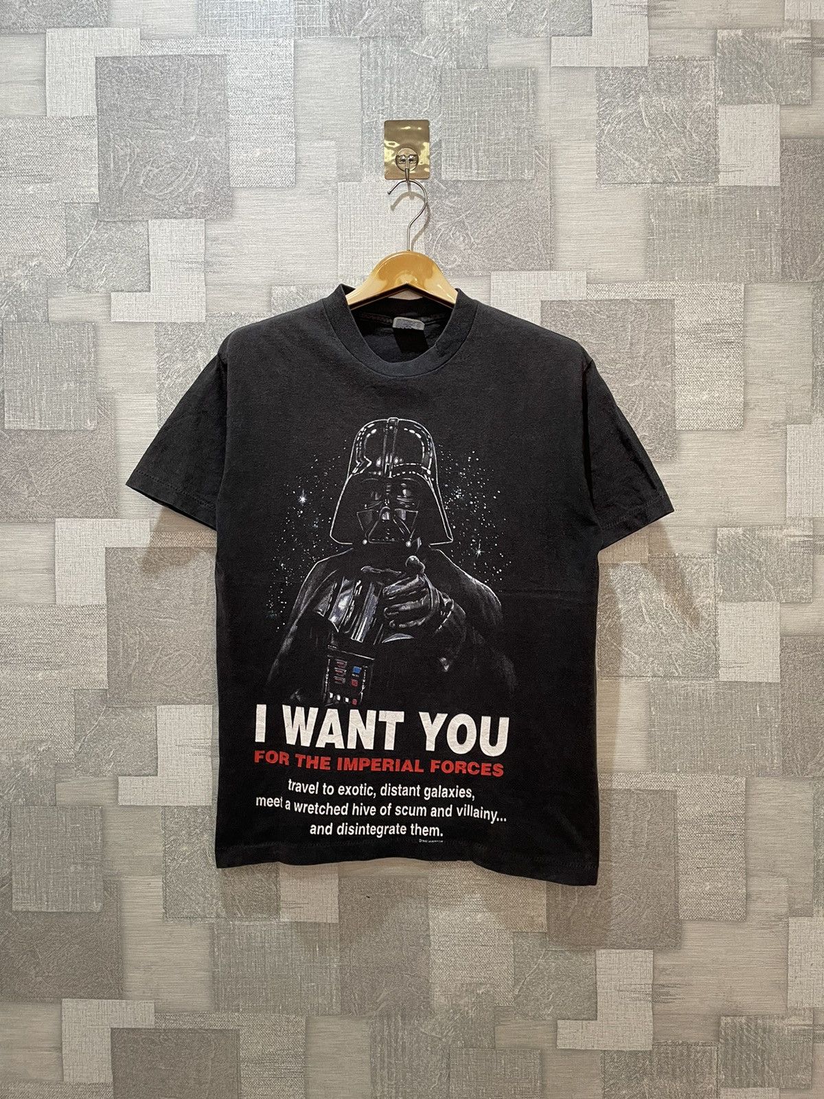 Star Wars × Vintage vintage tee Star Wars movie promo H2 Darth Vader Size US M / EU 48-50 / 2 - 1 Thumbnail