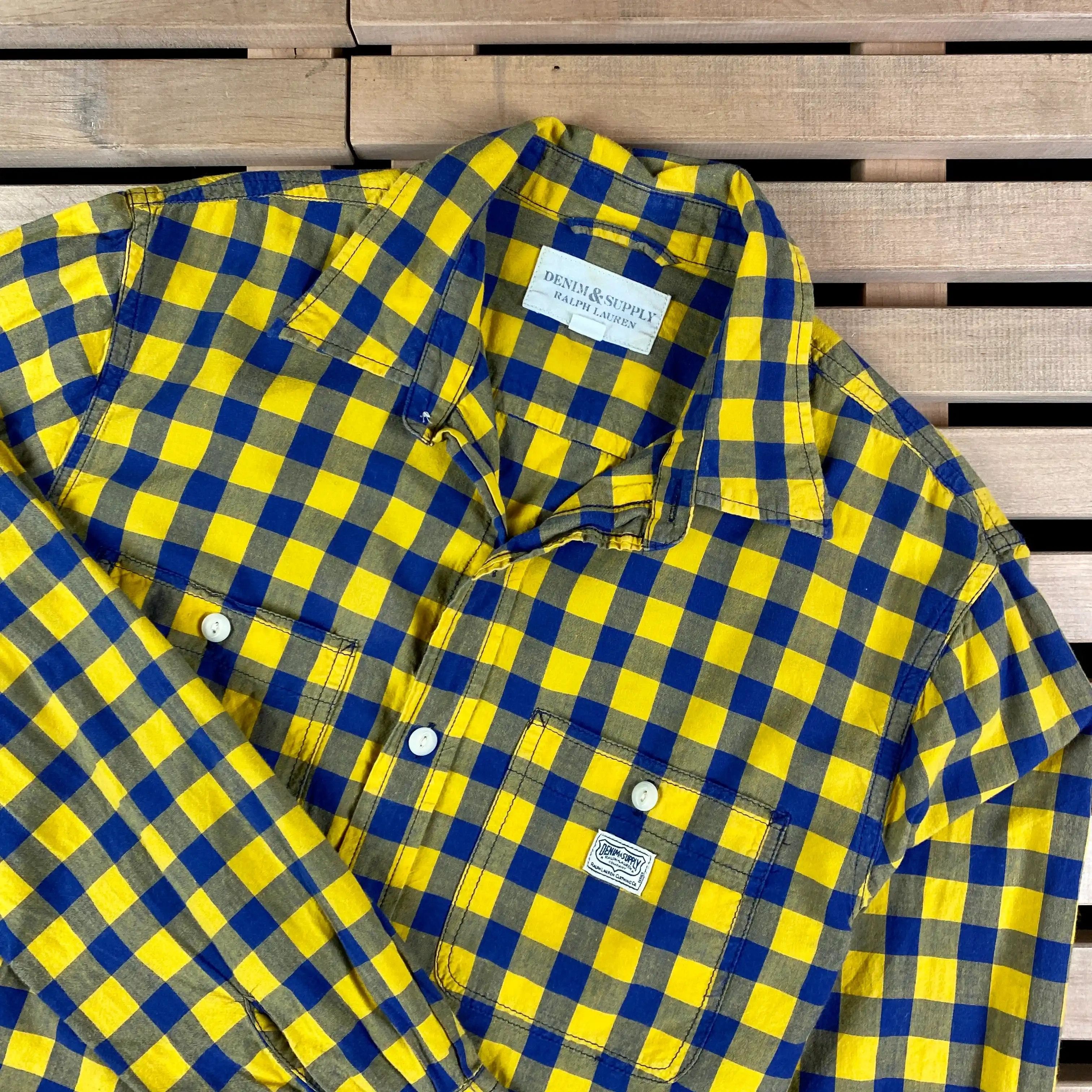 Denim & Supply Ralph Lauren × Ralph Lauren × Vintage Mens Shirt Denim&Supply Ralph Lauren Vintage Size S Size US S / EU 44-46 / 1 - 2 Thumbnail