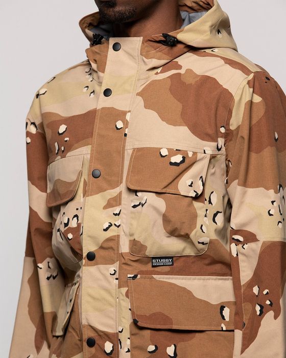 Stussy STUSSY CAMO TAPED SEAM FIELD JACKET | Grailed