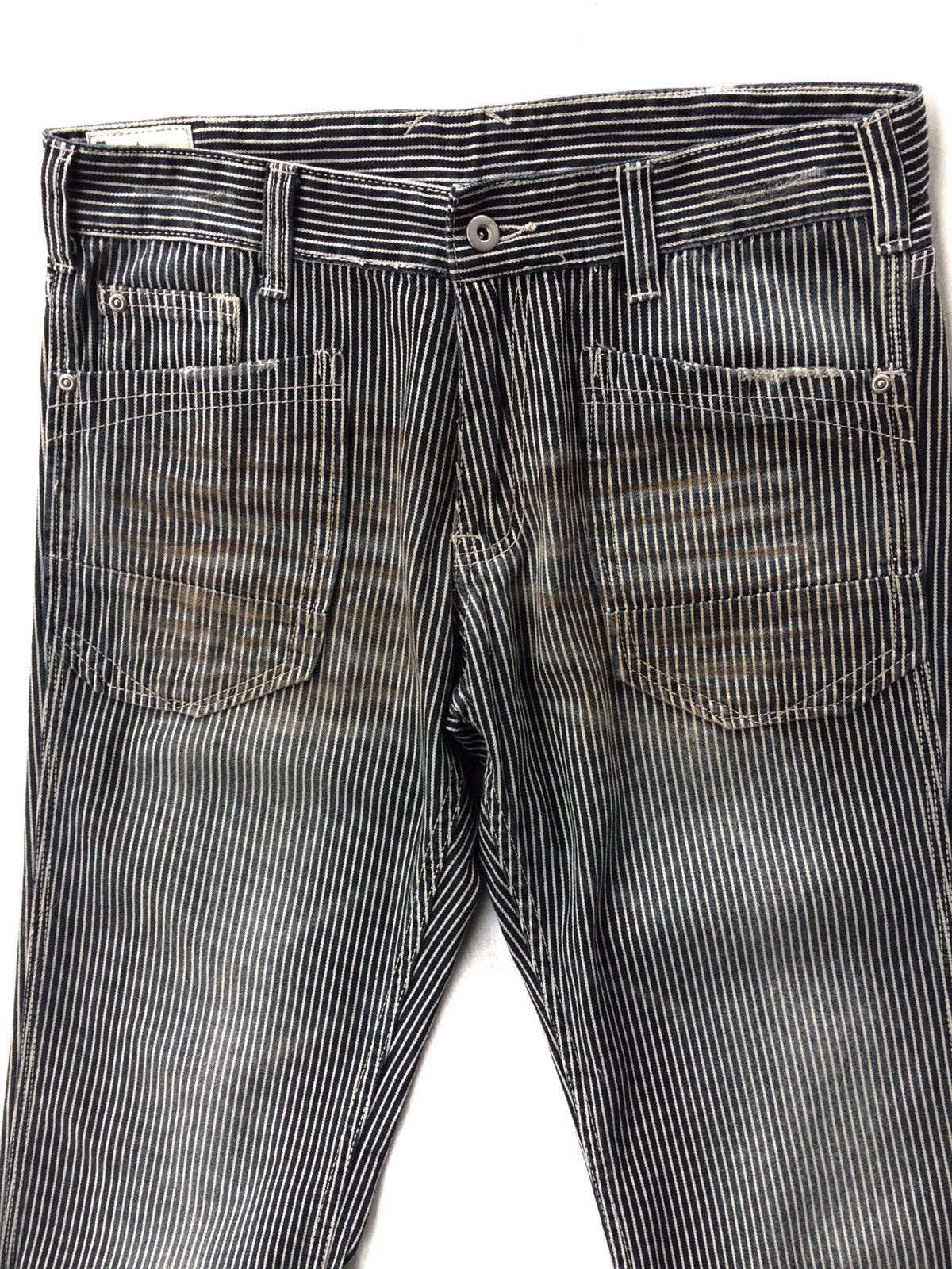 Japanese Brand Japanese Brand Jungle Storm Striped Workers Japan Cas Size US 33 - 2 Thumbnail