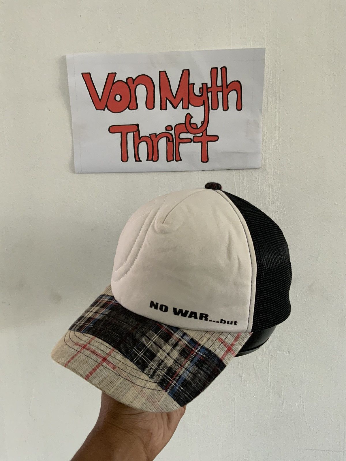 Unsound Rags Vintage No War…but Peace Trucker Hat Size ONE SIZE - 1 Thumbnail