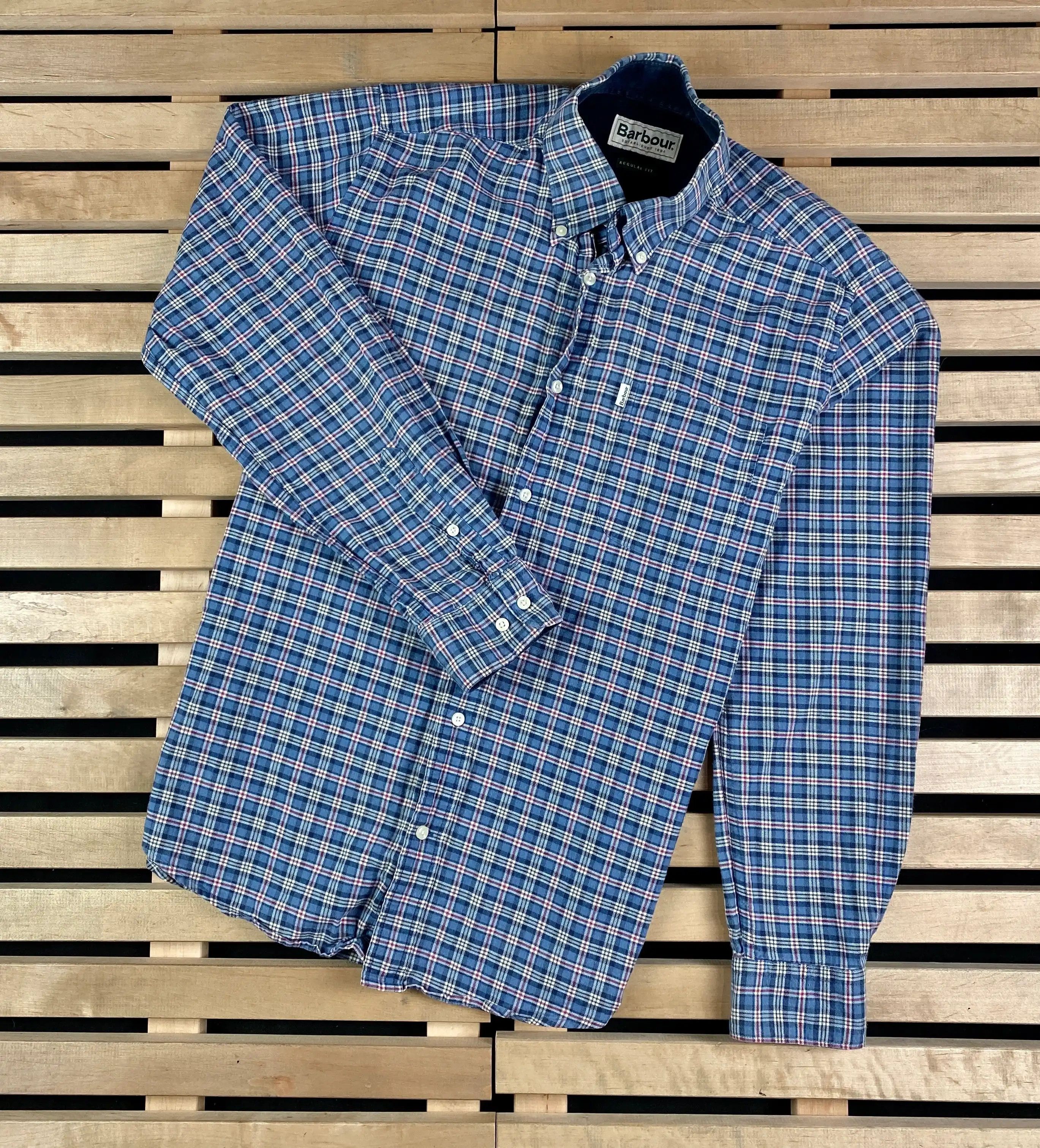 Barbour Mens Shirt Long Sleeve Barbour Size S Size US S / EU 44-46 / 1 - 1 Thumbnail