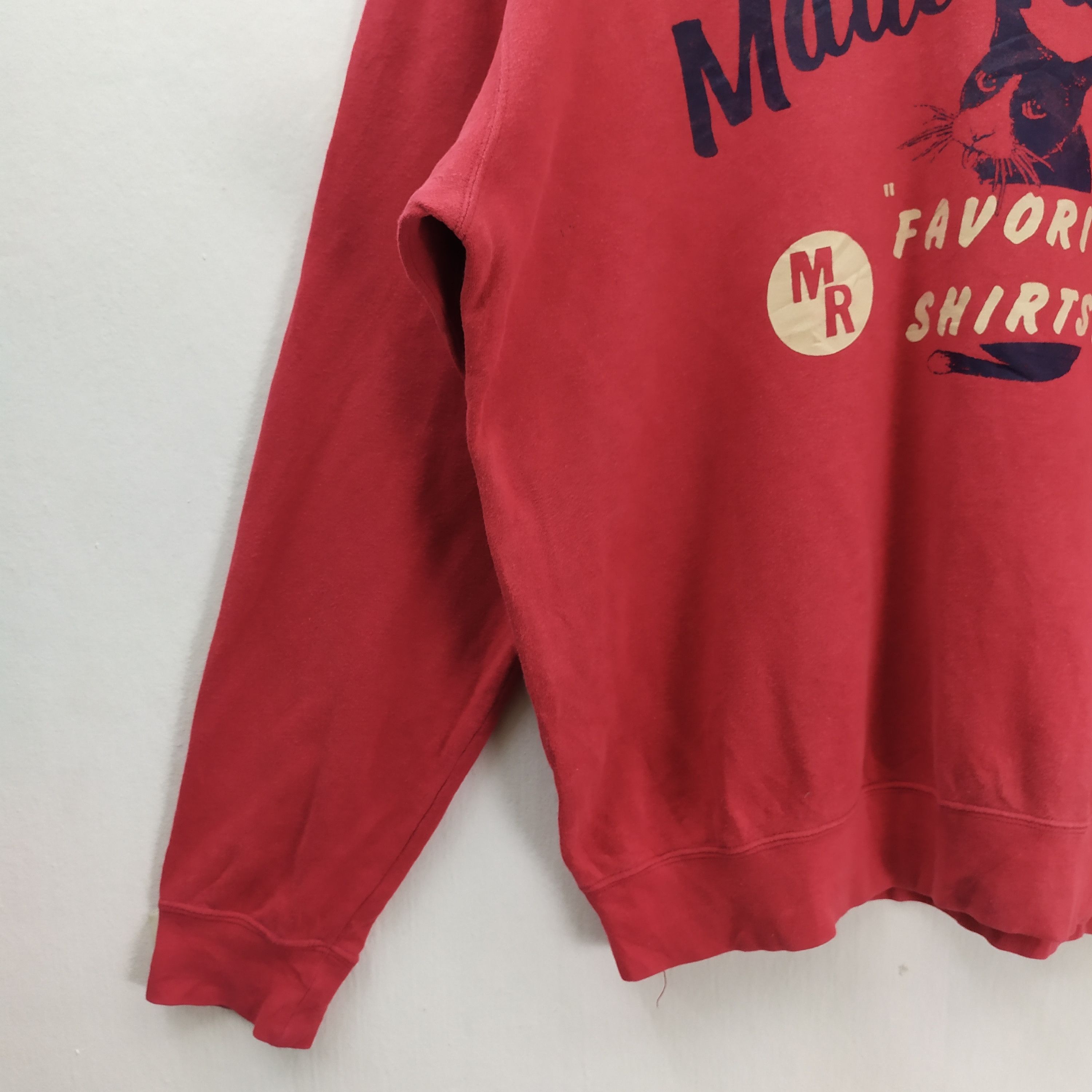 Designer × Japanese Brand × Vintage MAUL RUCK FAVORITE SHIRT SWEATSHIRT BIG LOGO Size US L / EU 52-54 / 3 - 6 Thumbnail
