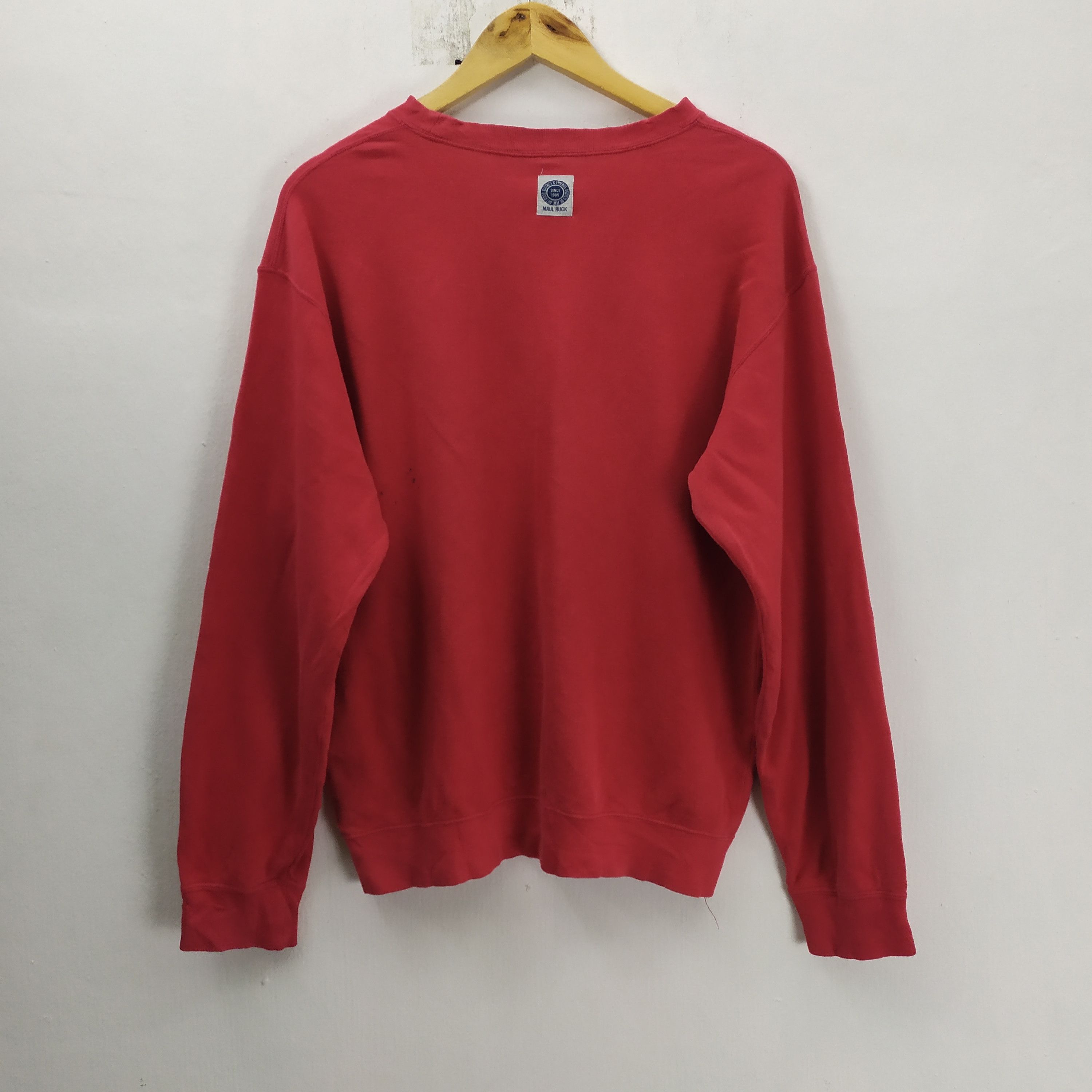 Designer × Japanese Brand × Vintage MAUL RUCK FAVORITE SHIRT SWEATSHIRT BIG LOGO Size US L / EU 52-54 / 3 - 10 Thumbnail