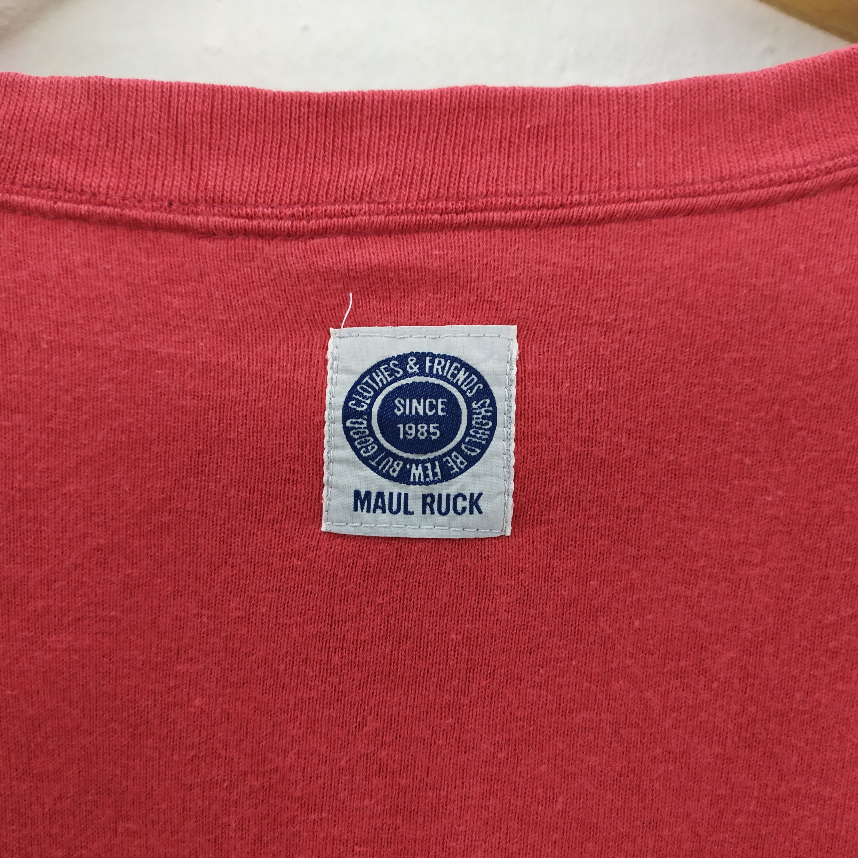 Designer × Japanese Brand × Vintage MAUL RUCK FAVORITE SHIRT SWEATSHIRT BIG LOGO Size US L / EU 52-54 / 3 - 2 Thumbnail