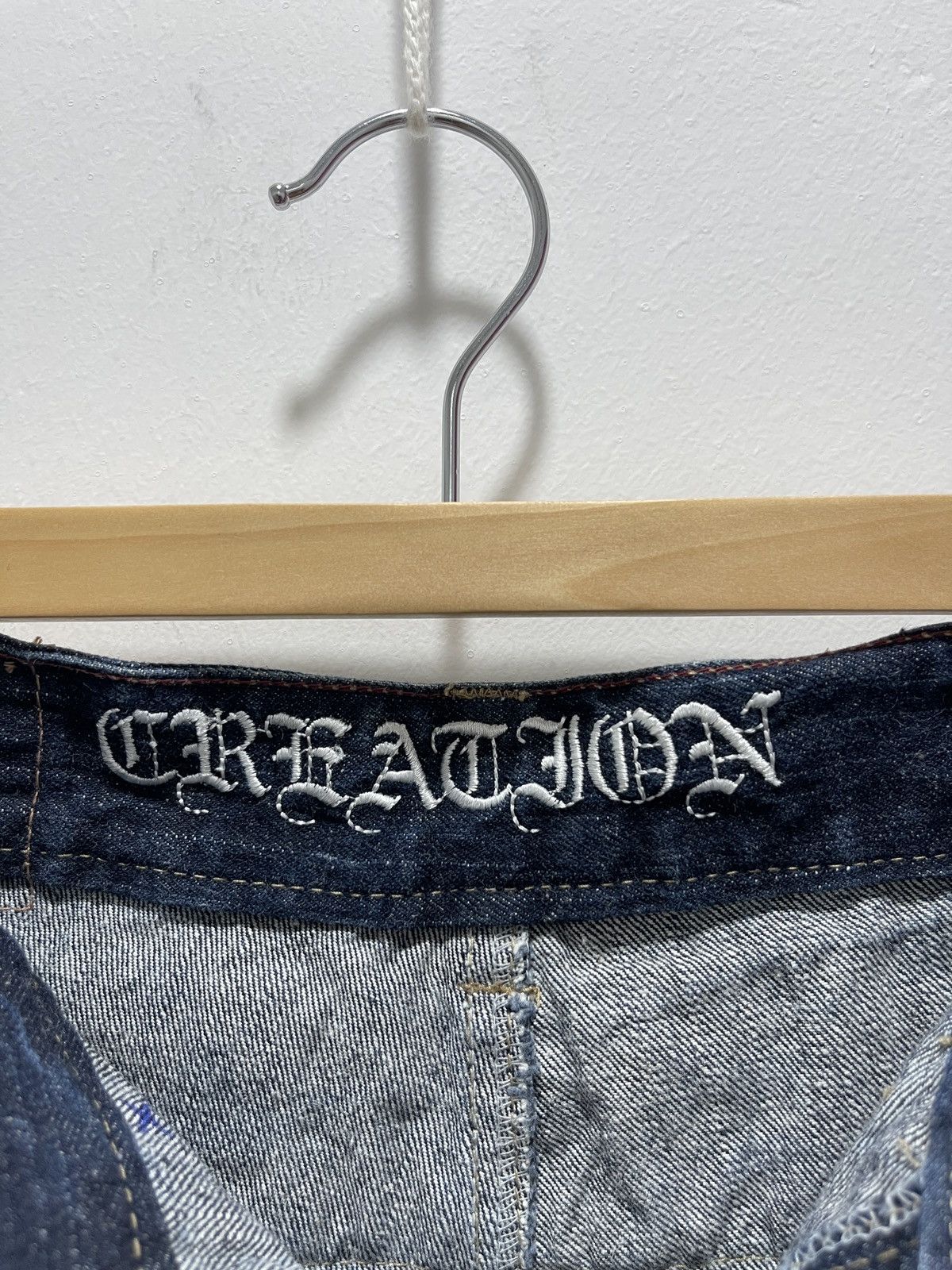 Japanese Brand JAPANESE DOUBLE WAIST STYLE PATCHES DISTRESSED DENIM JEANS Size US 30 / EU 46 - 15 Thumbnail
