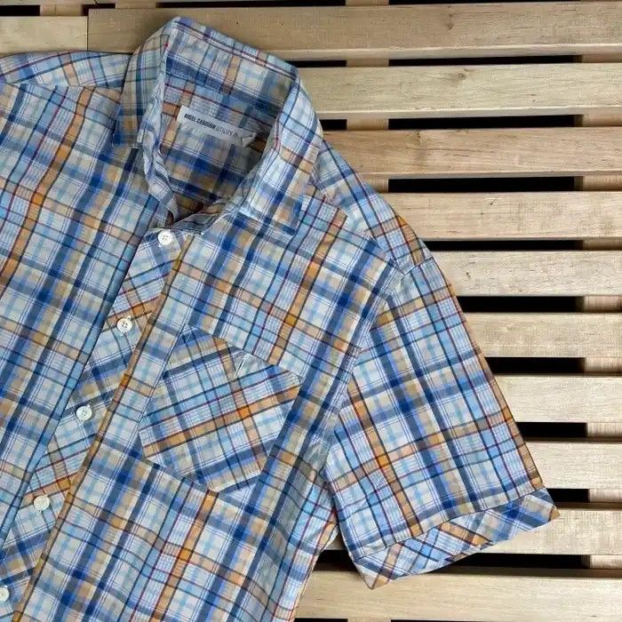 Nigel Cabourn Mens Shirt Short Sleeve Nigel Cabourn Utility Size S Size US S / EU 44-46 / 1 - 2 Thumbnail