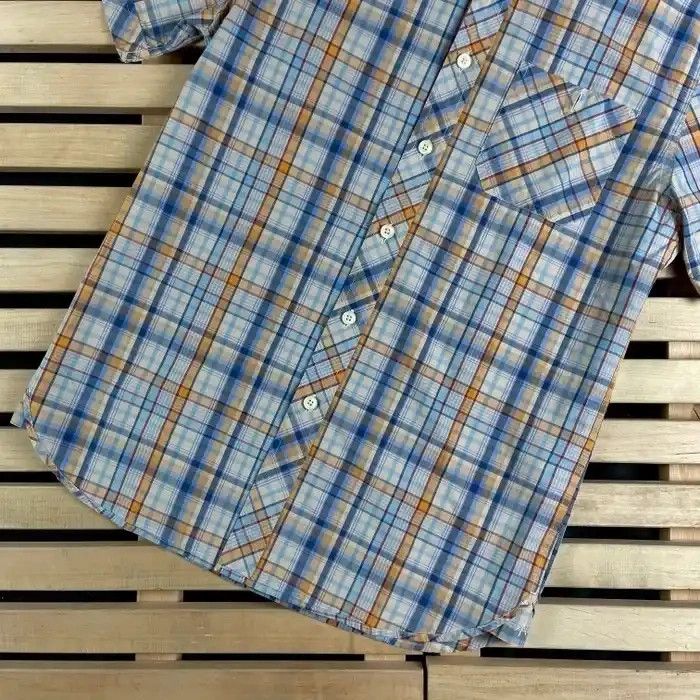 Nigel Cabourn Mens Shirt Short Sleeve Nigel Cabourn Utility Size S Size US S / EU 44-46 / 1 - 3 Thumbnail