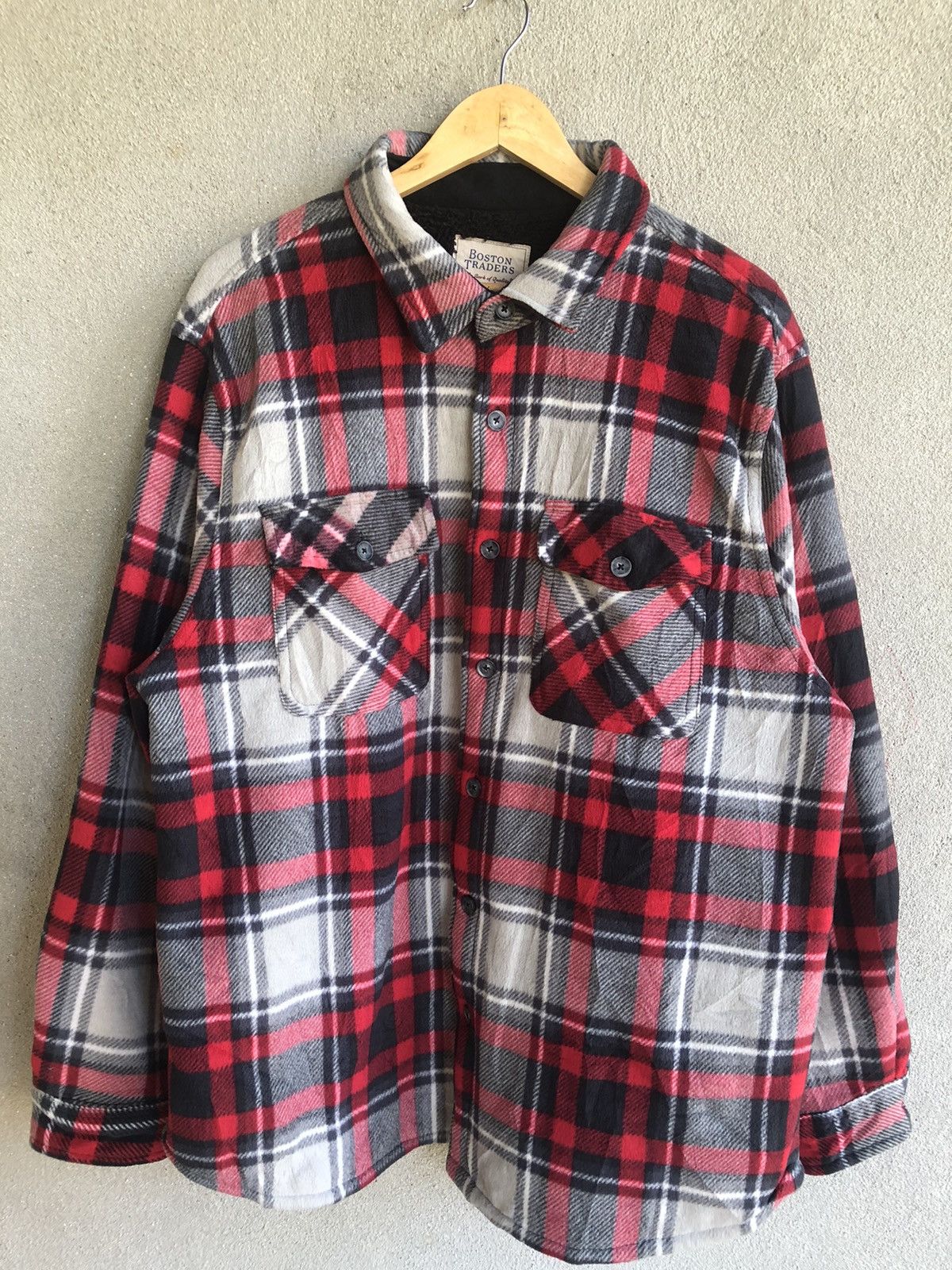 Boston Traders BOSTON TRADERS jacket flannel fleece inside Size US XL / EU 56 / 4 - 1 Thumbnail