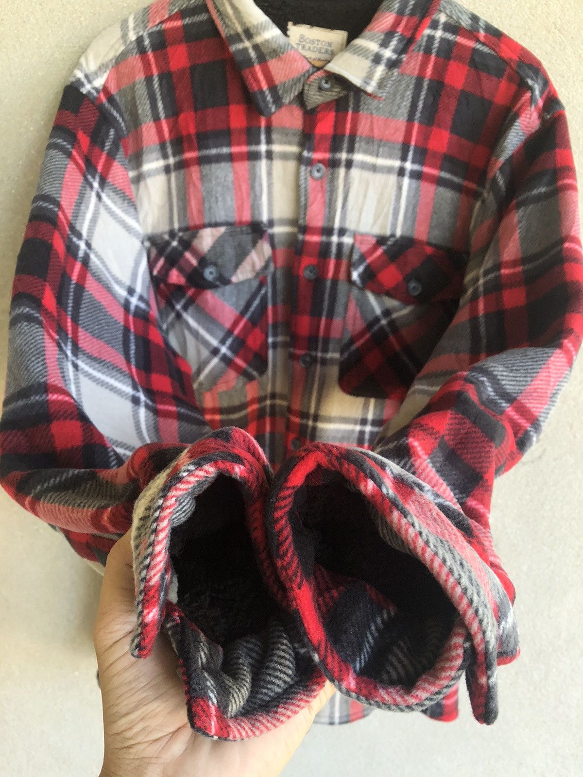Boston Traders BOSTON TRADERS jacket flannel fleece inside Size US XL / EU 56 / 4 - 5 Thumbnail