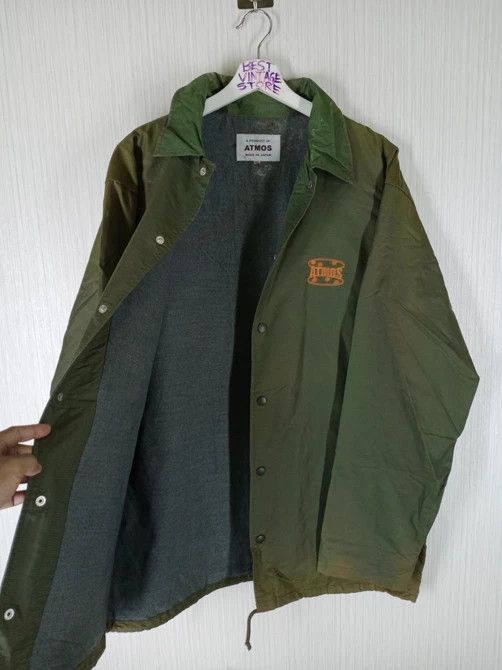 atmos Vintage Japanese Atmosphere Atmos Jacket Distressed Size US XL / EU 56 / 4 - 1 Thumbnail