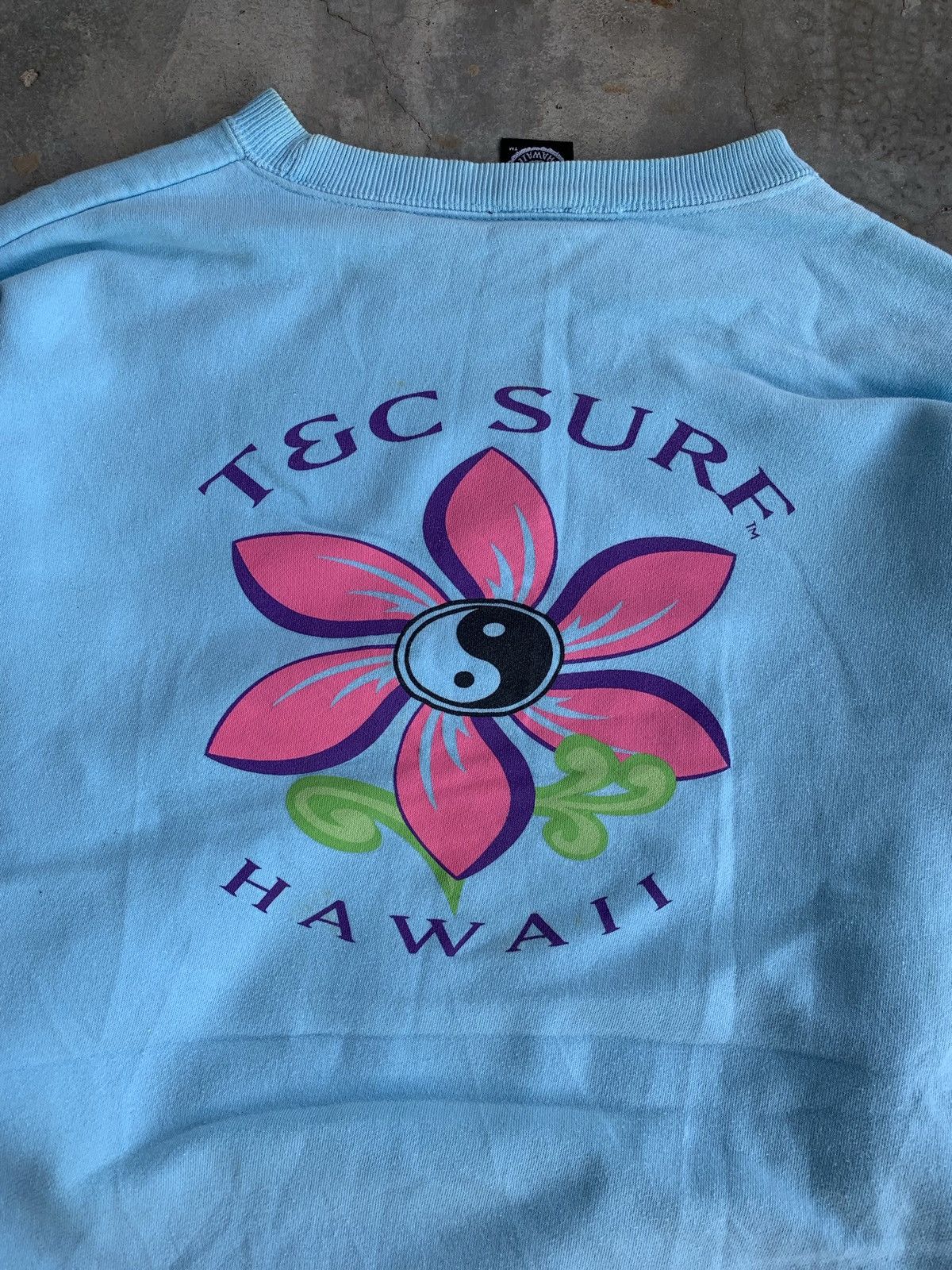 Vintage Vintage Surfbord T&C Surf Hawaii Surfboards Sweatshirt Size US L / EU 52-54 / 3 - 2 Thumbnail