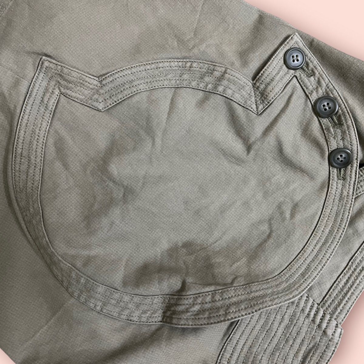 Issey Miyake × Japanese Brand × Tsumori Chisato RARE TSUMORI CHISATO BIG CATS POCKETS SHORTS Size 28" / US 6 / IT 42 - 3 Thumbnail