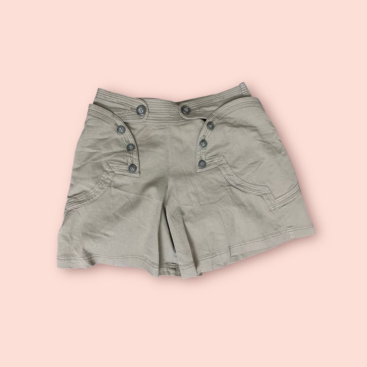 Issey Miyake × Japanese Brand × Tsumori Chisato RARE TSUMORI CHISATO BIG CATS POCKETS SHORTS Size 28" / US 6 / IT 42 - 1 Thumbnail