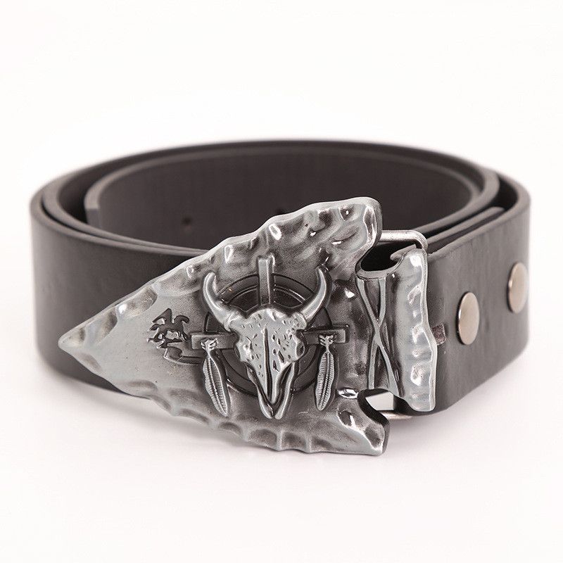 Leather Fashion personality punk cool belt Size ONE SIZE - 1 Thumbnail