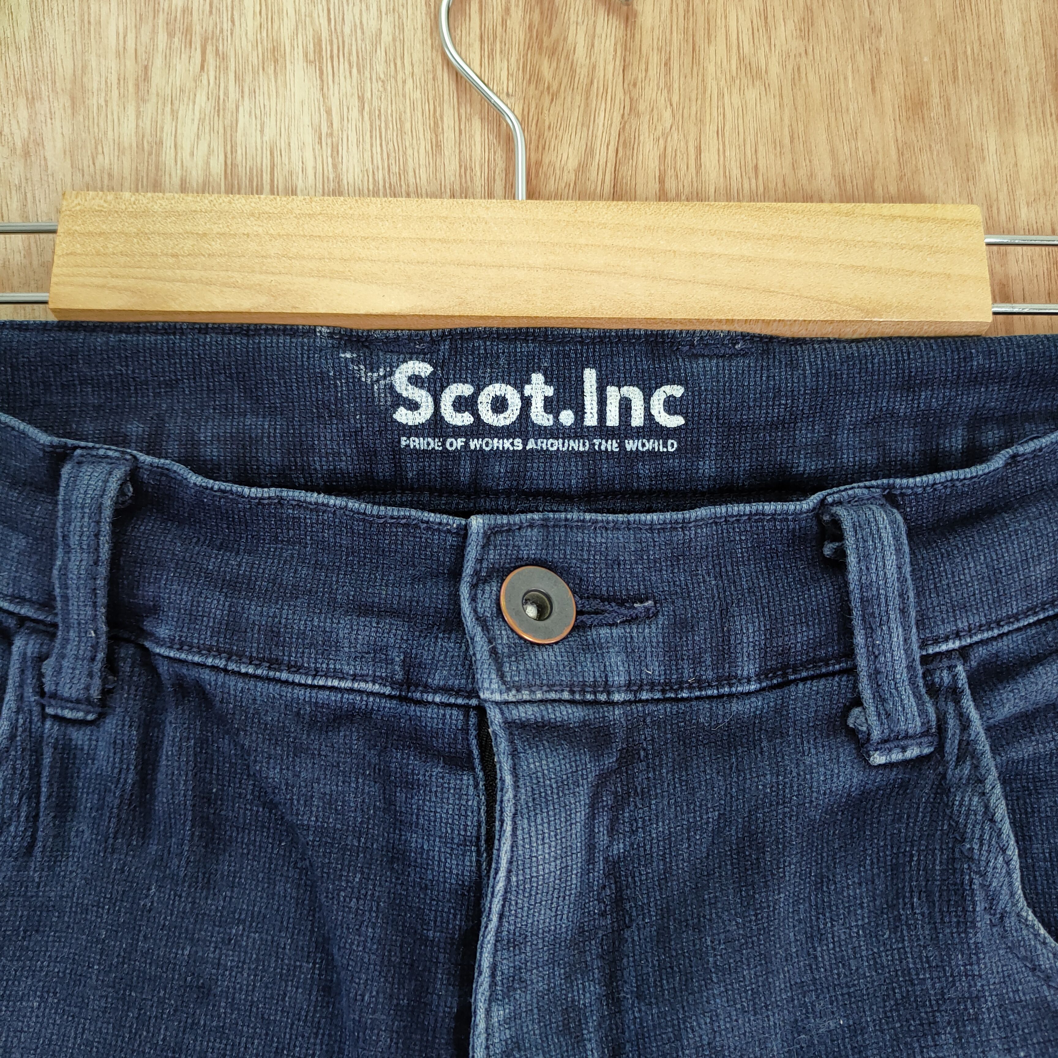 Japanese Brand JAPAN SCOT STRETCH FADED CARGO PANTS Size US 30 / EU 46 - 10 Thumbnail