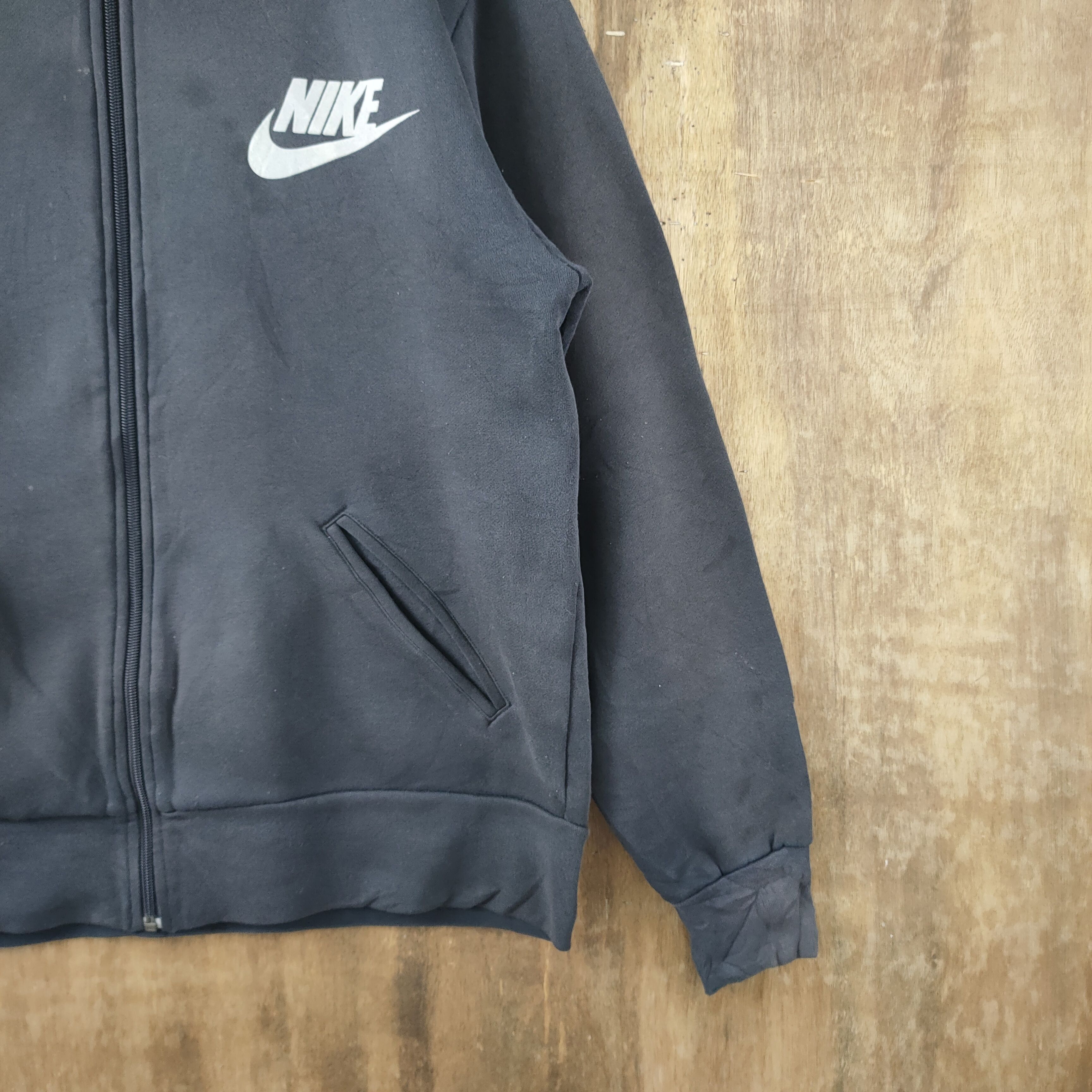 Nike NIKE FADED BLACK SWEATER / SWEATSHIRT Size US L / EU 52-54 / 3 - 3 Thumbnail