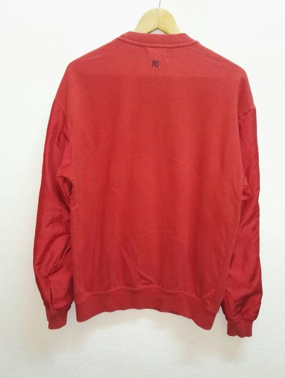 Japanese Brand Vintage Ferre Jeans Italy Embroidered Big Logo Sweatshirt Size US M / EU 48-50 / 2 - 7 Thumbnail