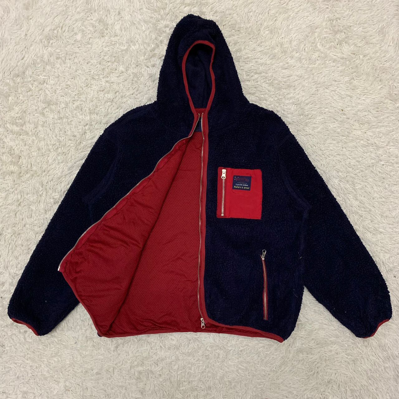 Flower Mountain × Japanese Brand Flower's Closet Mountain Climbing Fleece Jacket Hoodie Size US M / EU 48-50 / 2 - 3 Thumbnail